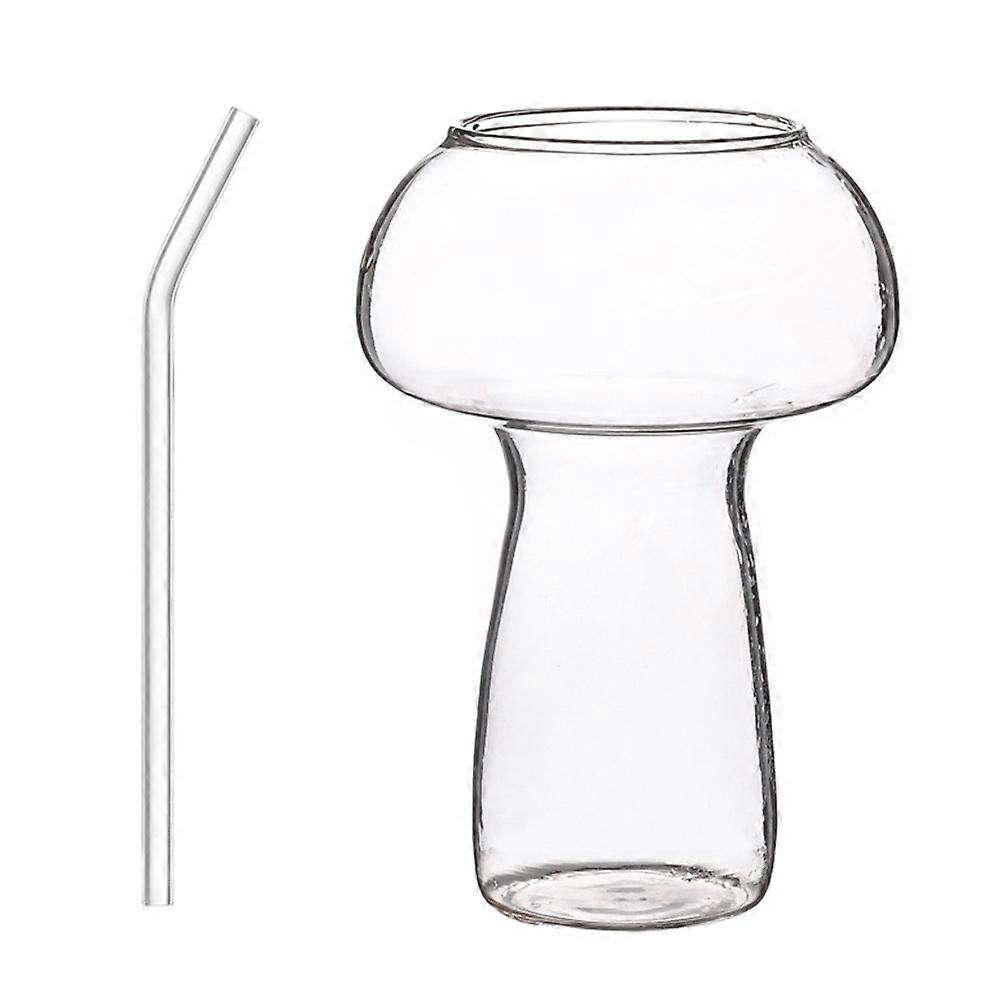 Unique Drinking Glasses Mushroom Tumbler For Home Party Glass 1 Set