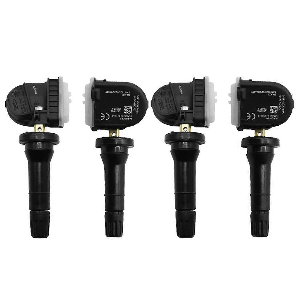 4Pcs Car TPMS Sensor Tire Pressure Sensor Monitoring System 3641100XKV3AA for Great Wall Haval F7 H6 WEY VV5 VV6
