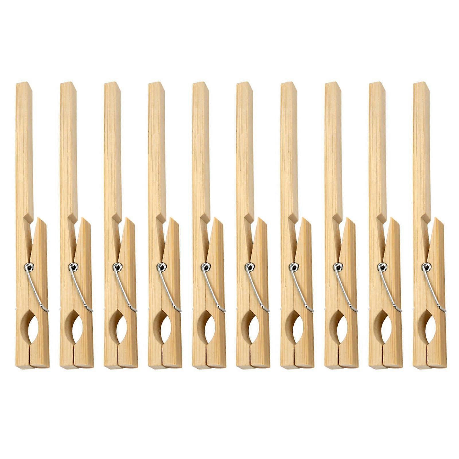 Test Tube Clamps Wooden Pack Of 10 For 10-20 mm Test Tubes School Laboratory Equipment