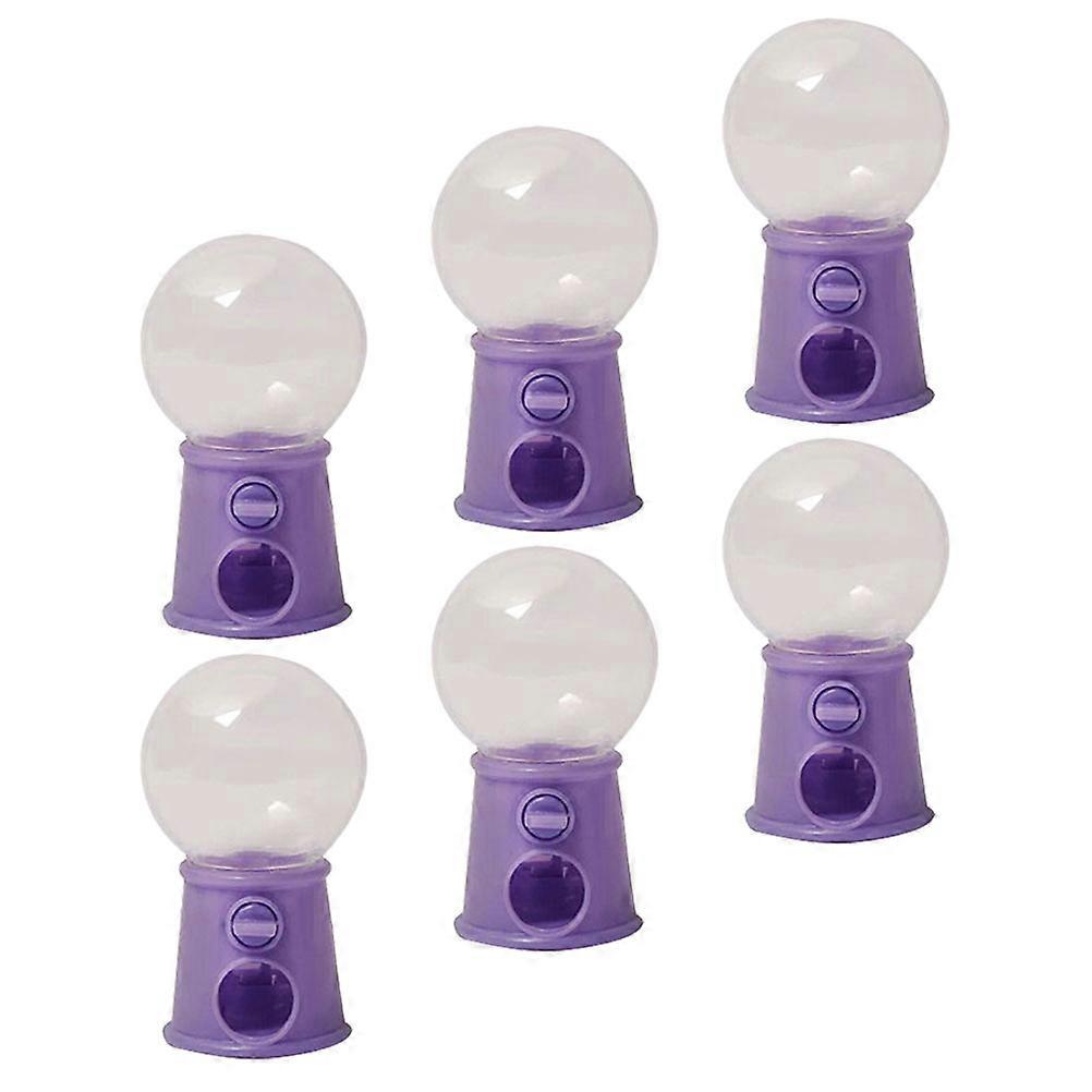 Gumball Machine Toys for Kids Party Creative Modeling Design Safe and Practical 6Pcs