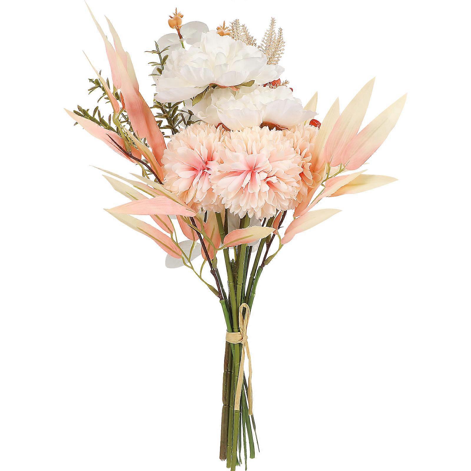 Simulation Flowering Branch Fake Dandelion Banquet Decoration Non-wilting Non-woven Fabrics 1Pcs