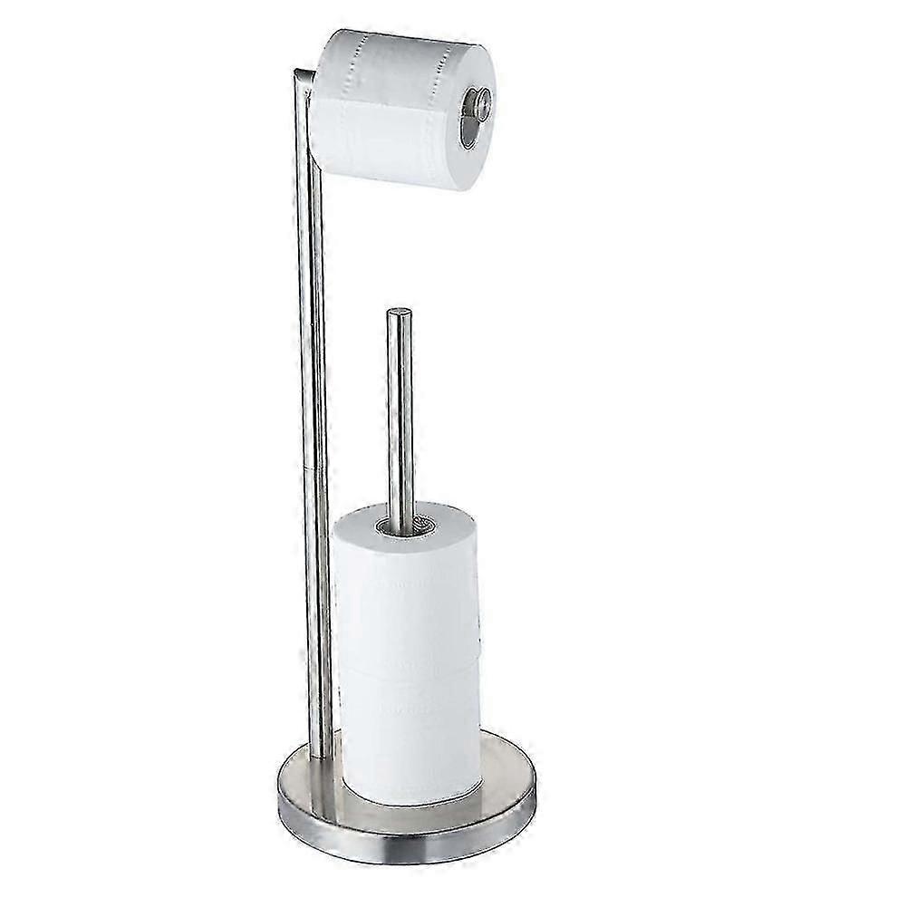 Soporte de soporte de papel higiénico independiente con reserva, soporte de  tejido de acero inoxidable, papel, image size:1001x1001
