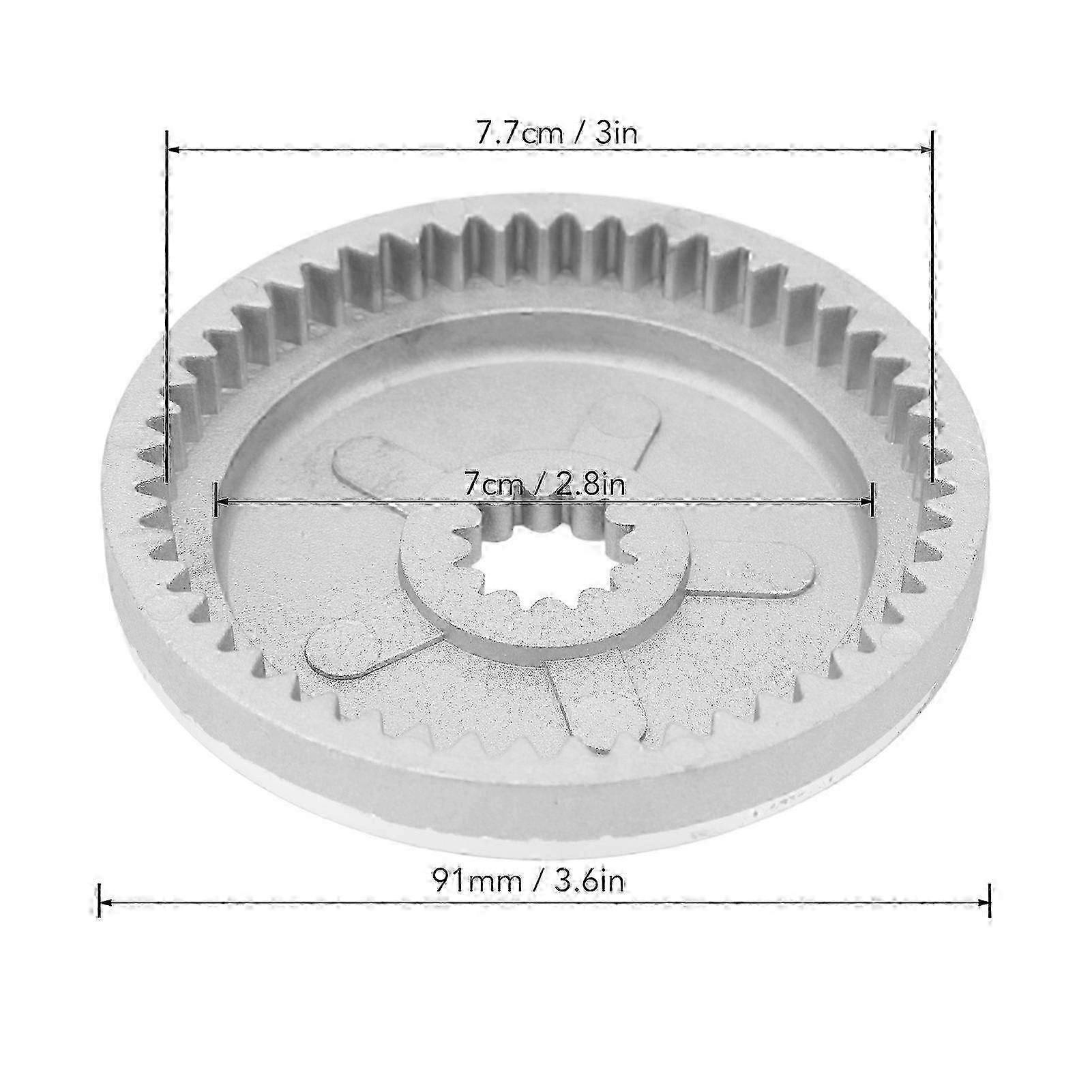 Durable 91mm diameter gear for ATV winch