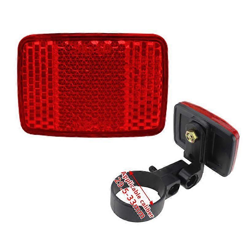 Bicycle Bike Handlebar Reflector Reflective Front Rear Warning Light Safety Lens