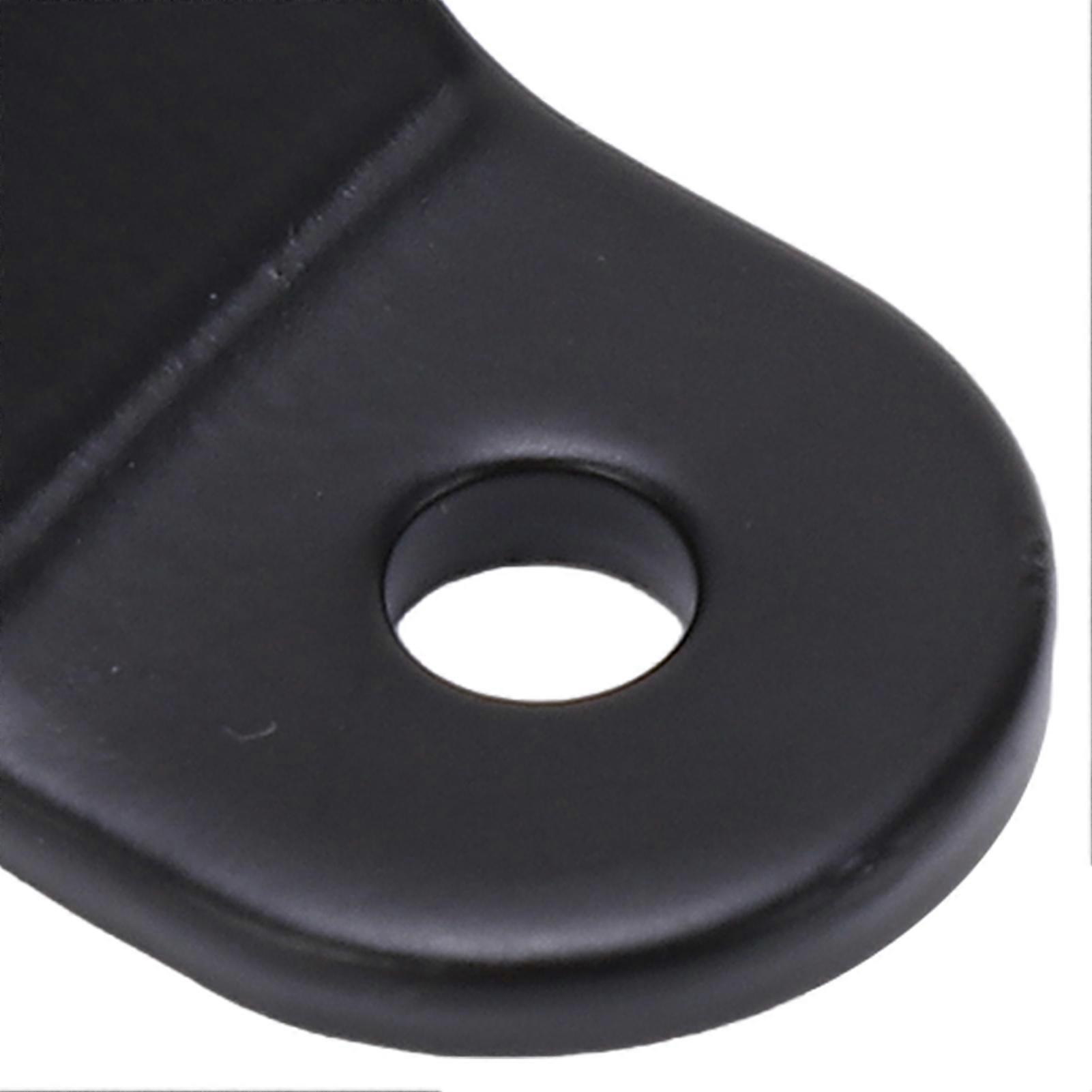 10Sets Tie Down Anchors Multifunction High Strength Surface Mount D Ring for Safe Secure HaulingBlack
