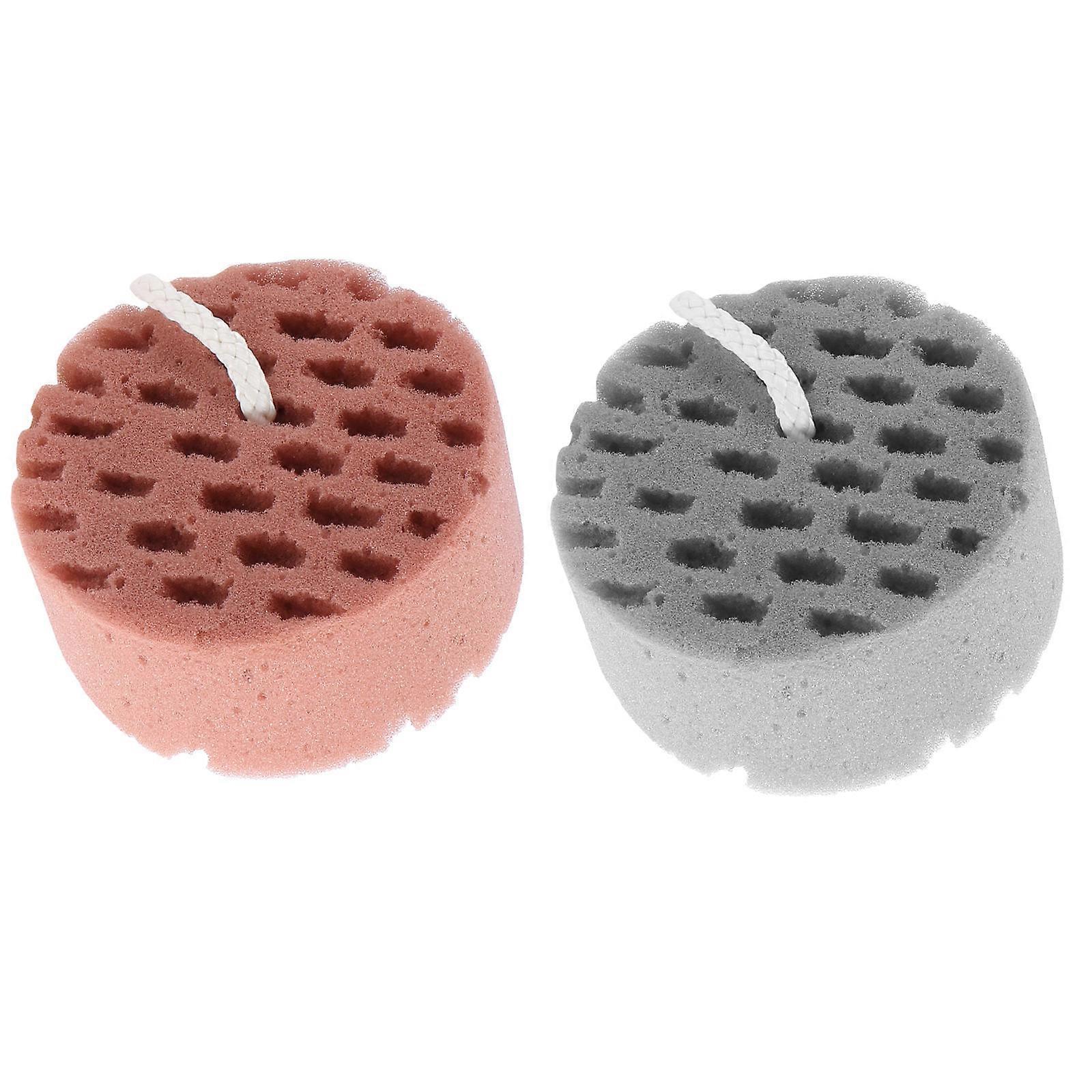 Honeycomb Bath Sponge Blocks Gentle Deep Cleansing for Adults, Soft Non Irritating Bathing Sponges for Daily Skin Care Use