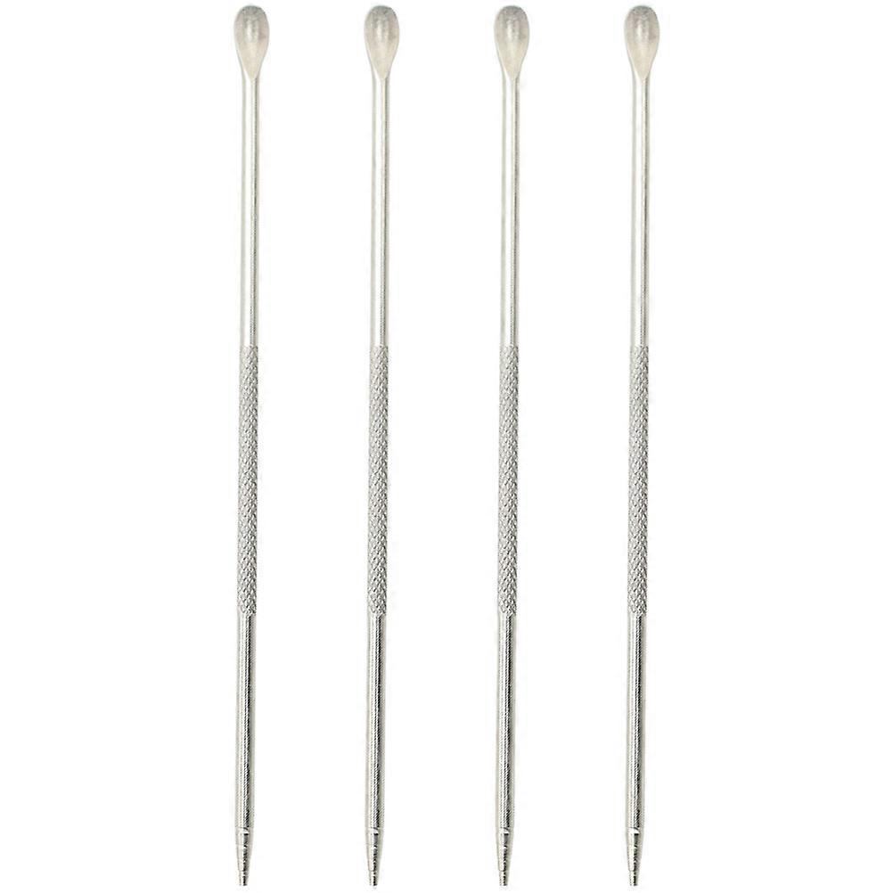 Stainless Steel Coffee Art Pen for Home Use with Fine Workmanship and Creative Design 4pcs