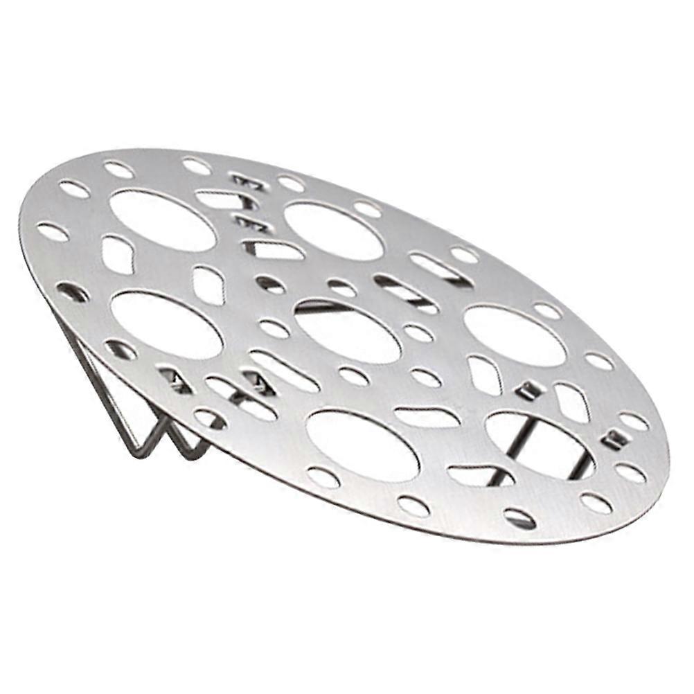 Lightweight Stainless Steel Steaming Rack for Cooking Round Foldable Steaming Tray