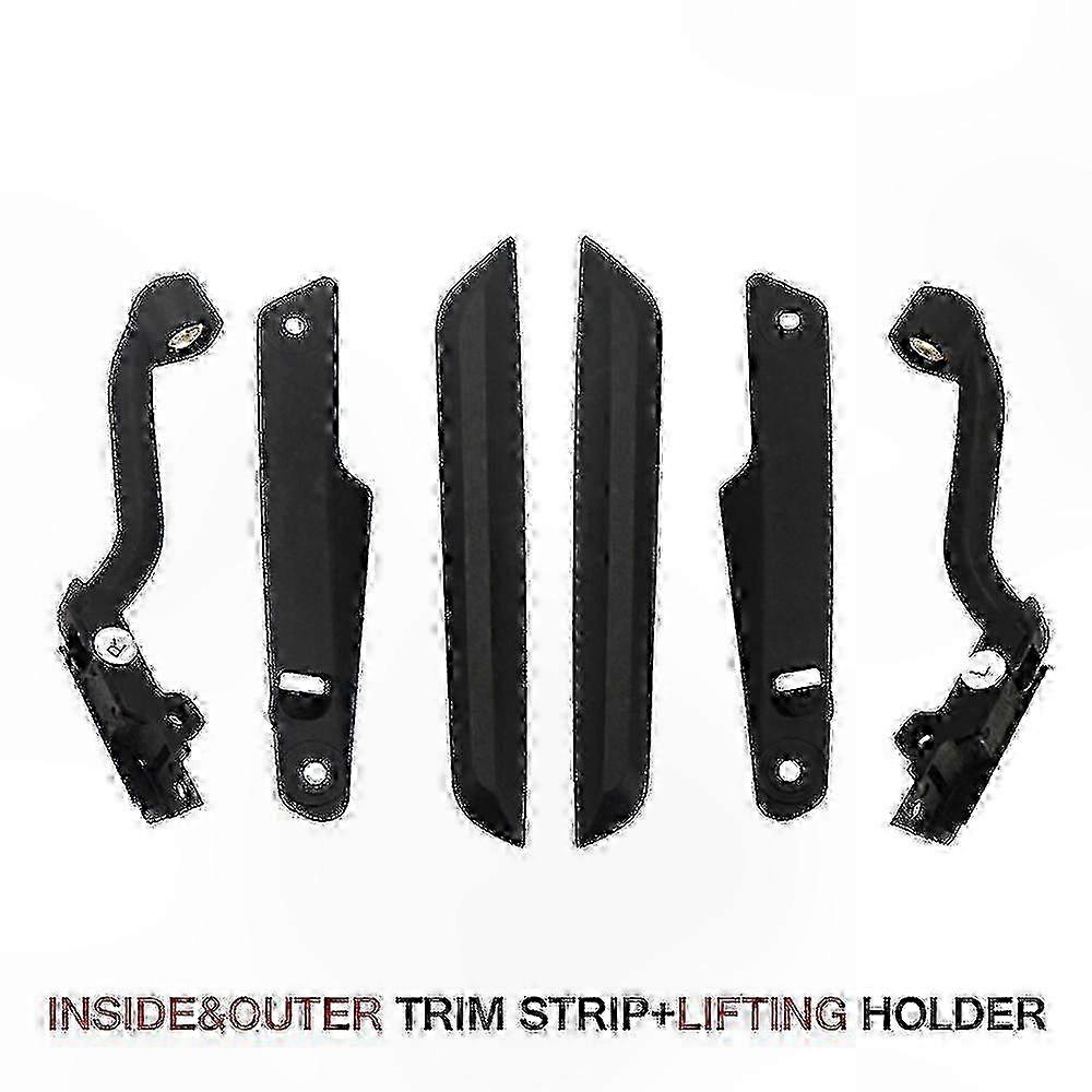 Universal Adjustable Windshield Trim Strip & Lifting Bracket for Motorcycles 2013-2021