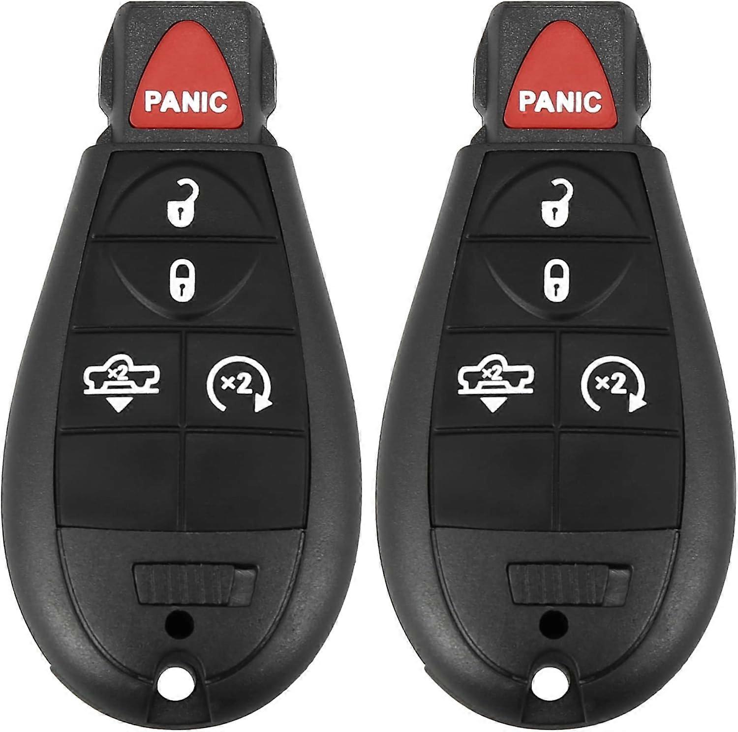2pcs GQ4-53T 433Mhz Smart Proximity Ersatz Keyless Entry Fernbedienung Auto Schlüsselanhänger