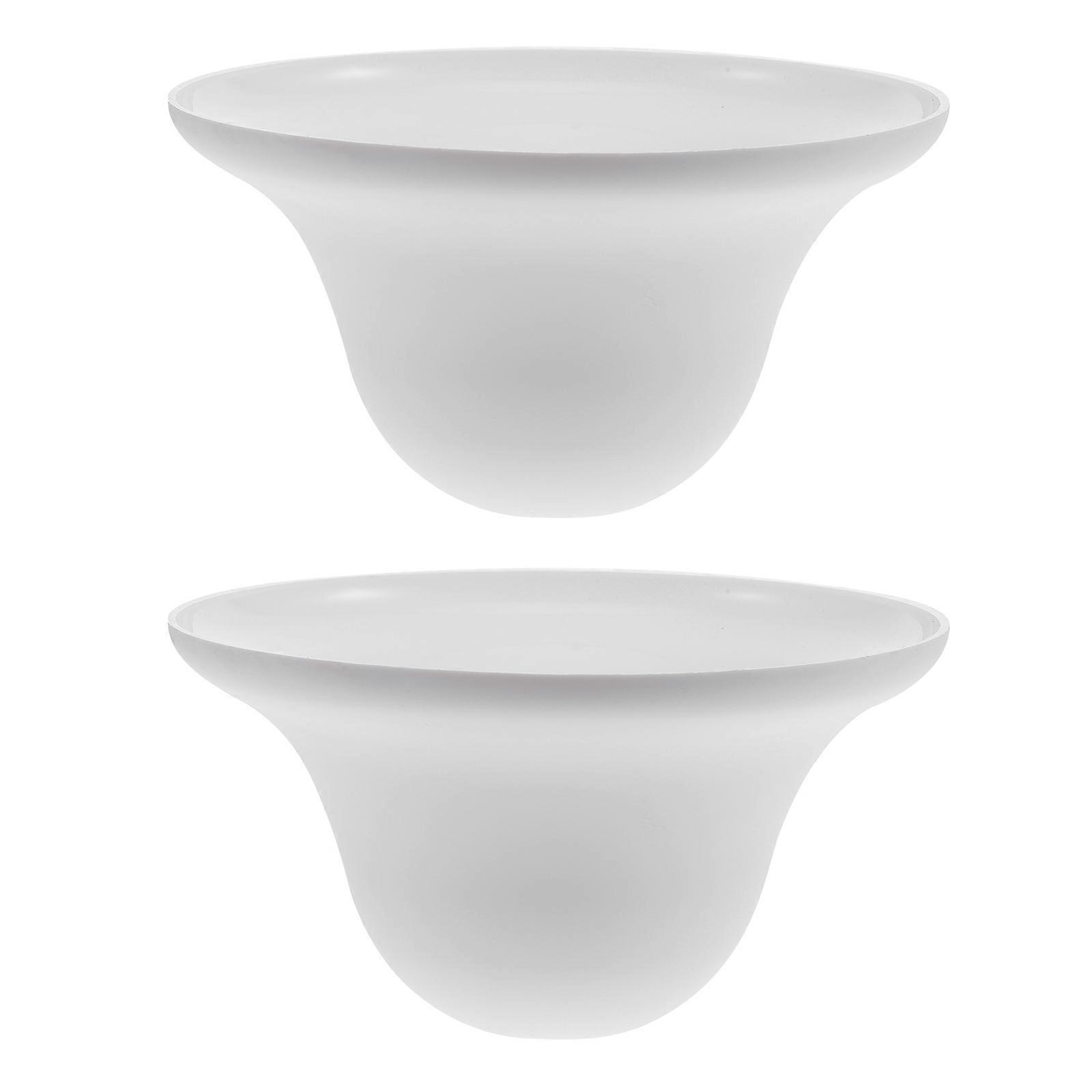 White Plastic Lampshades for Home Use Soft Light Decorative Diffuse Atmosphere Warm Small Hat Style