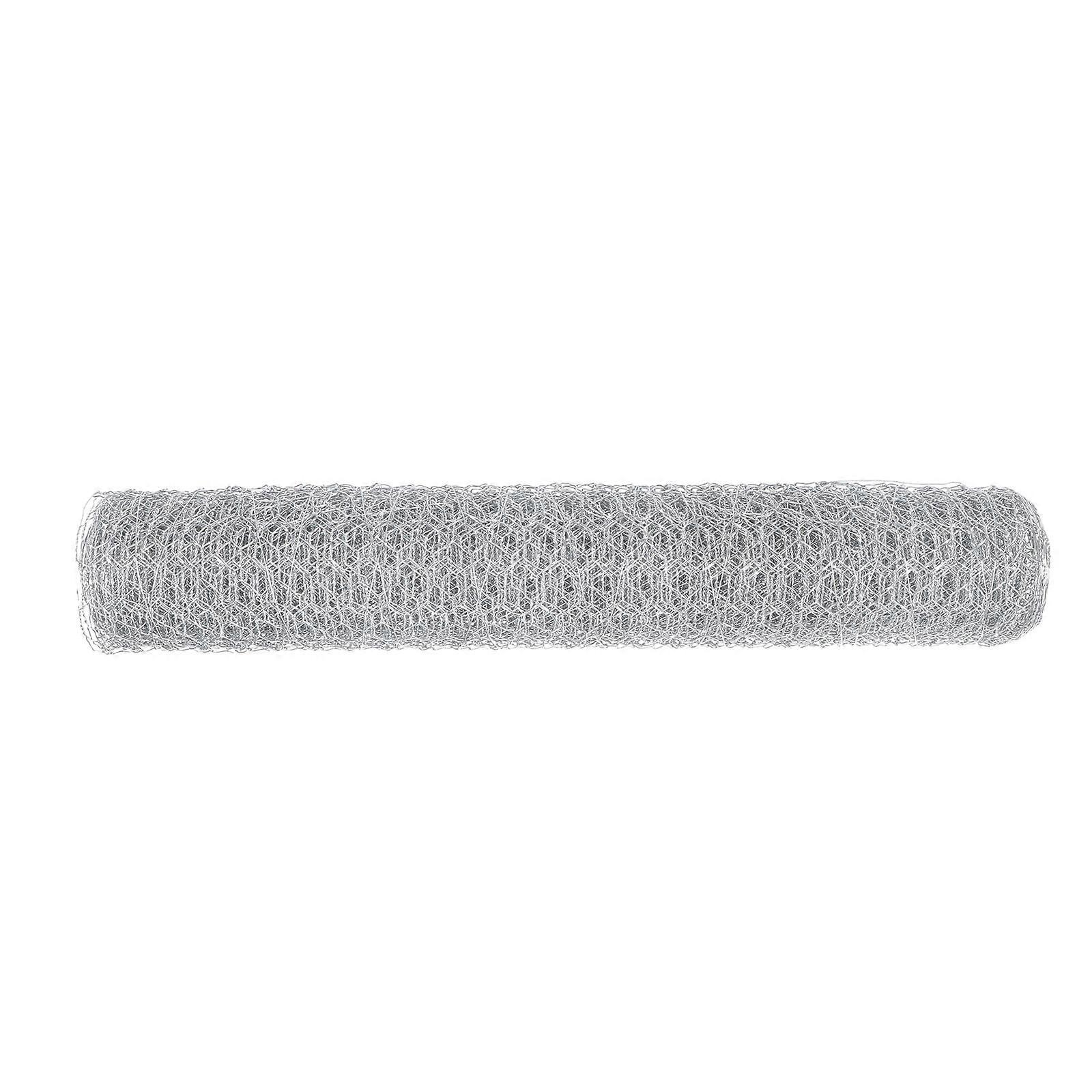Galvanized Hexagonal Wire Mesh Roll Durable Chicken Wire Netting for Garden, Poultry, Plant Protection, Animal Enclosures, Home and Farm Use