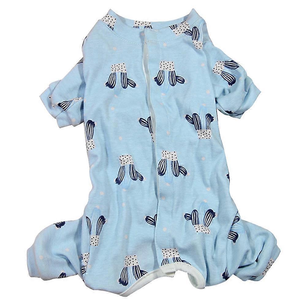 Pet Surgical Recovery Apparel Dog Recovery Suit For Home Use 32cm Chest Soft Cotton 1Pcs