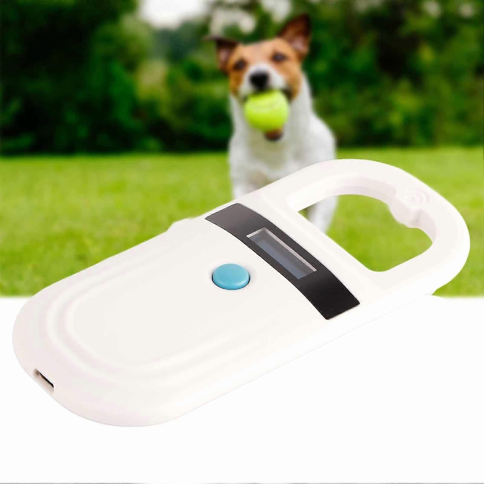 Scanner d'identification de puce animale rechargeable Scanner de micropuce Scanner d'étiquette pour animaux de compagnie