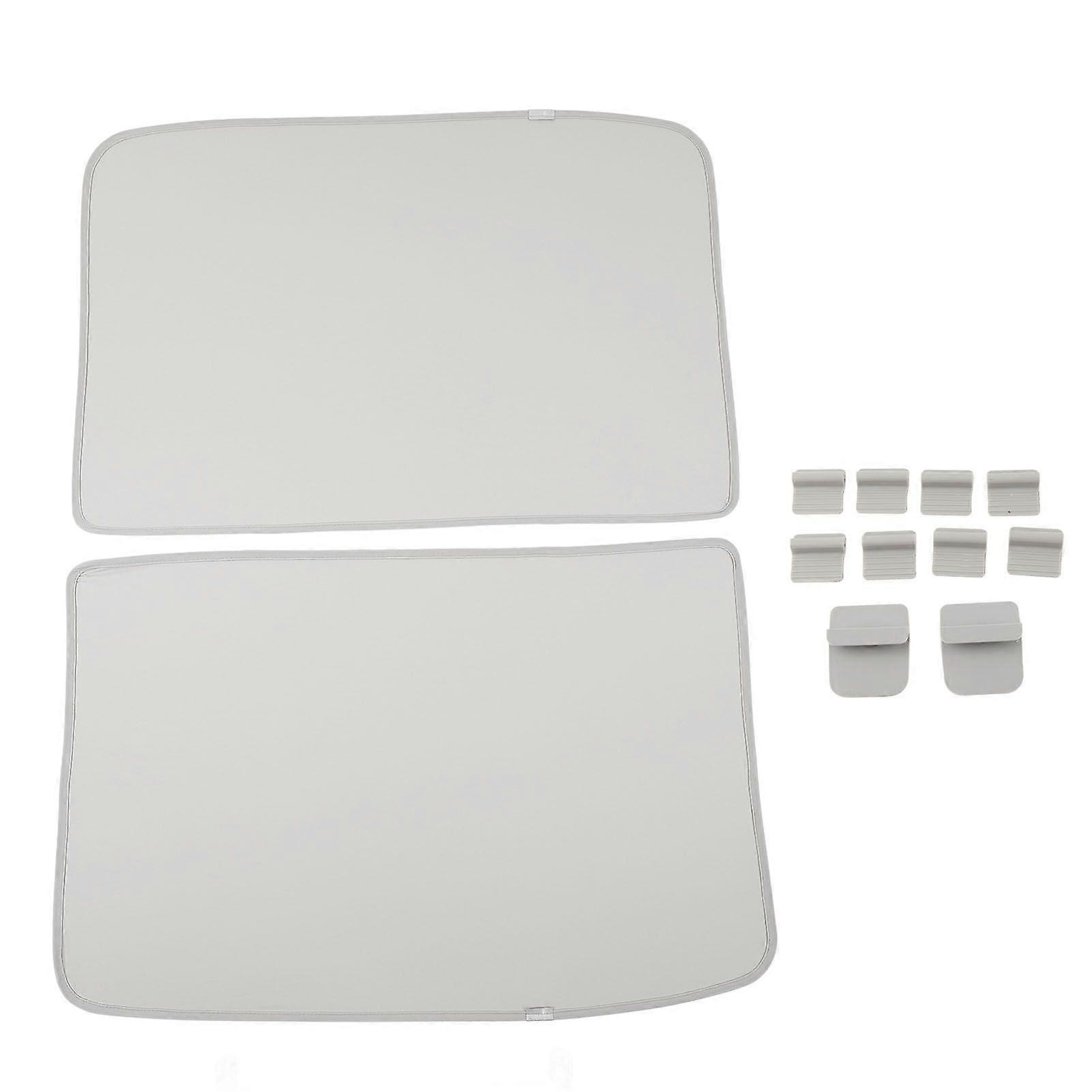 model y split type sunshade heat insulation glass roof