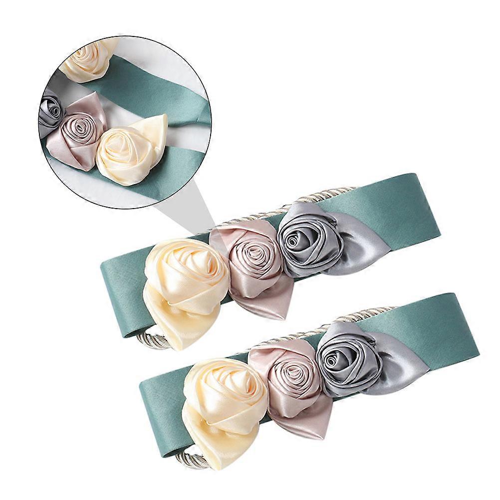 Elegant Curtain Holders with Rope, Versatile Use, Perfect for Offices and Studios