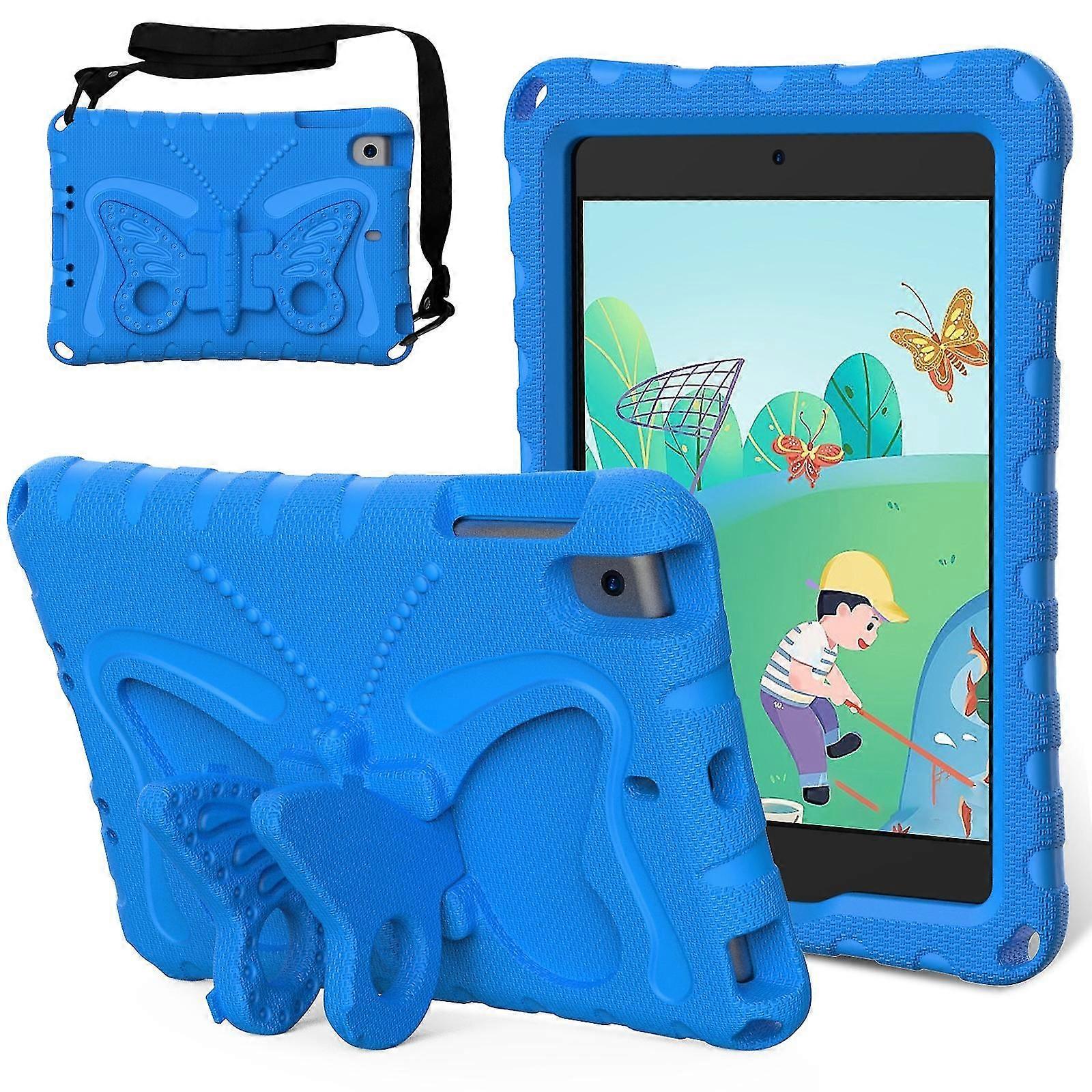 For iPad mini 1/2/3/4/5 Butterfly Bracket EVA Shockproof Tablet Case
