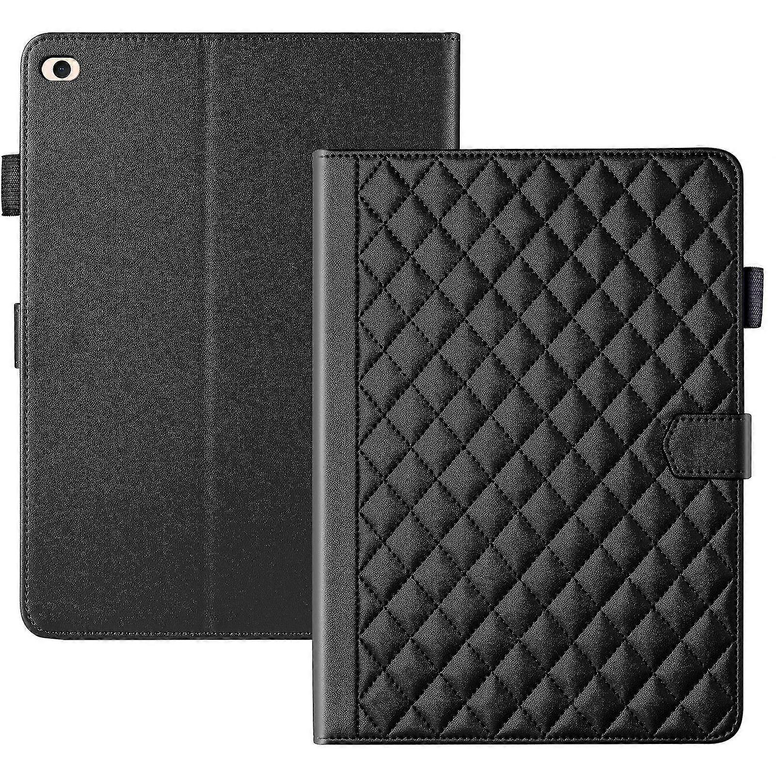 For iPad mini 5 / mini 4 / mini 3 Rhombus Lattice Leather Smart Tablet Case