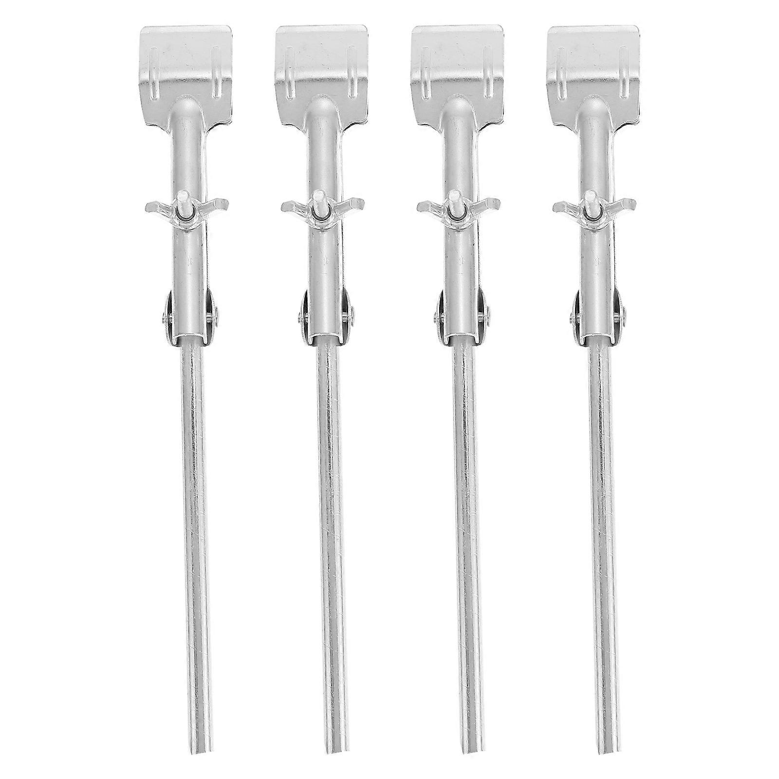 4pcs Laboratory Flask Clip Clamp Supplies for Chemicals Holder Adjustment