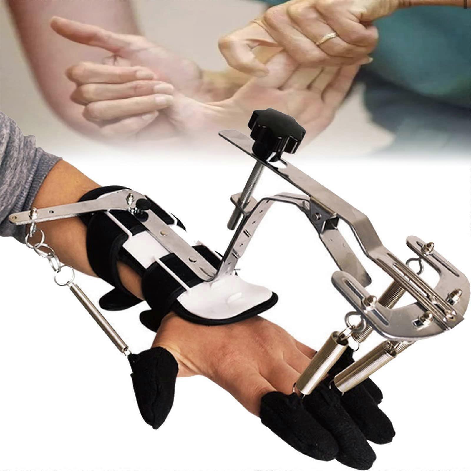 Wrist Finger Correction Multifunctional Orthosis Splints Flex Spasm Extension Board Splint for Left Right Hand