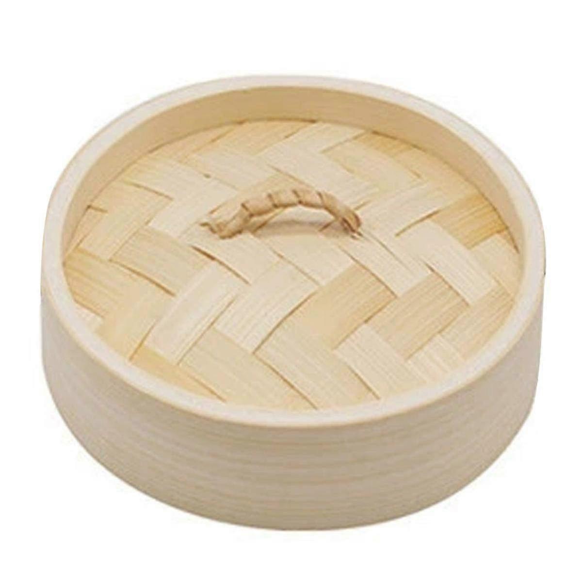 Handmade Bamboo Steamer for Home & Commercial Use - Perfect for Cooking Small Steamed Buns & Dim Sum