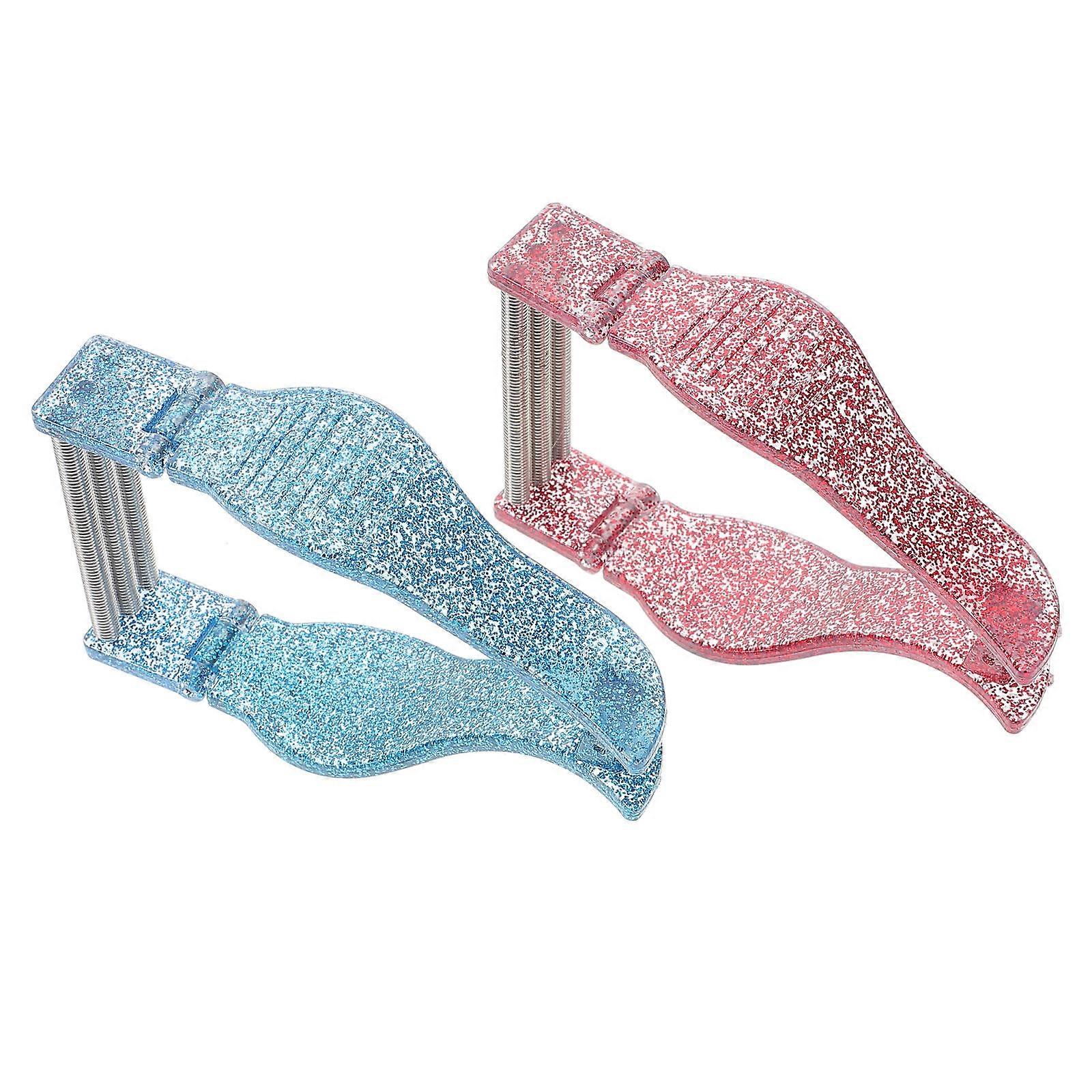 Facial Hair Remover for Women Manual Epilator Spring Tool for Face Use Portable and Lightweight with Plastic and Metal Assorted Color