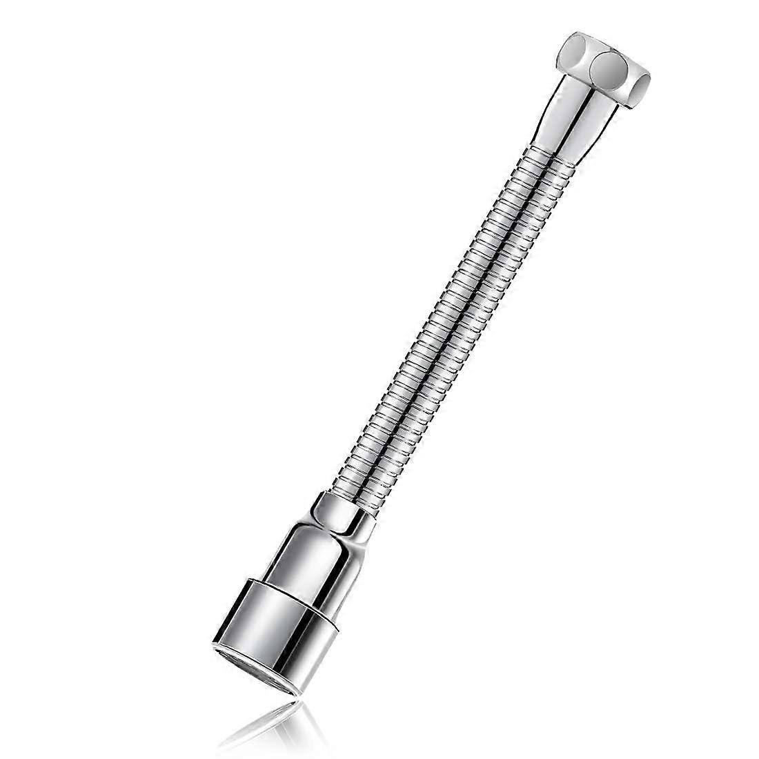 NHQ 360 Degree Swivel Tap Aerator Extension Attachment for Kitchen and Bathroom Sinks, 20 cm White Compatible Faucet