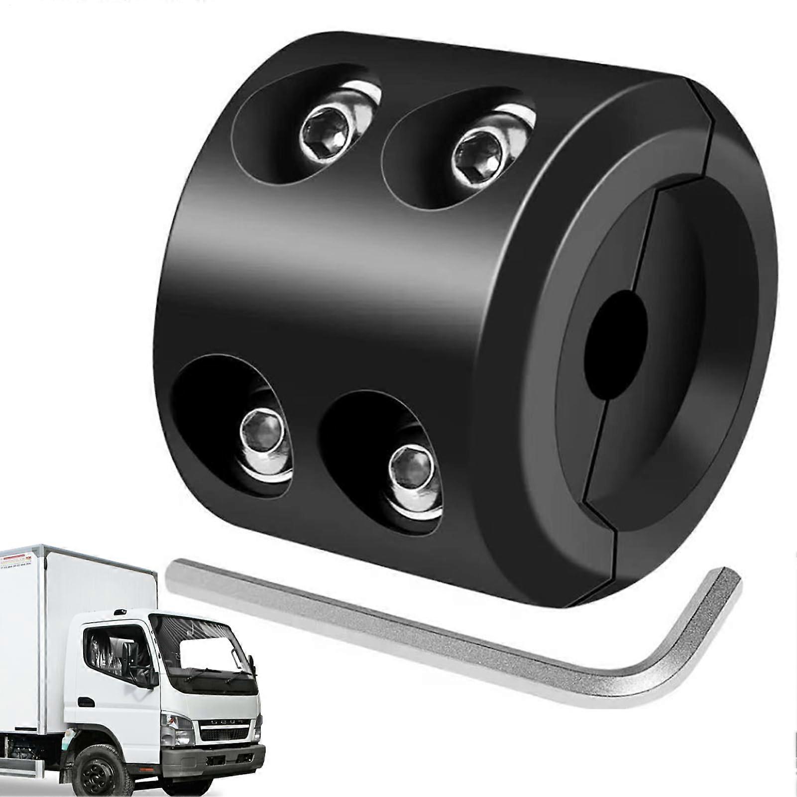 Winch Hook Rubber Stopper - Synthetic Rope Winch Hook for Automotive Modifications, Black, Durable, Protective Design