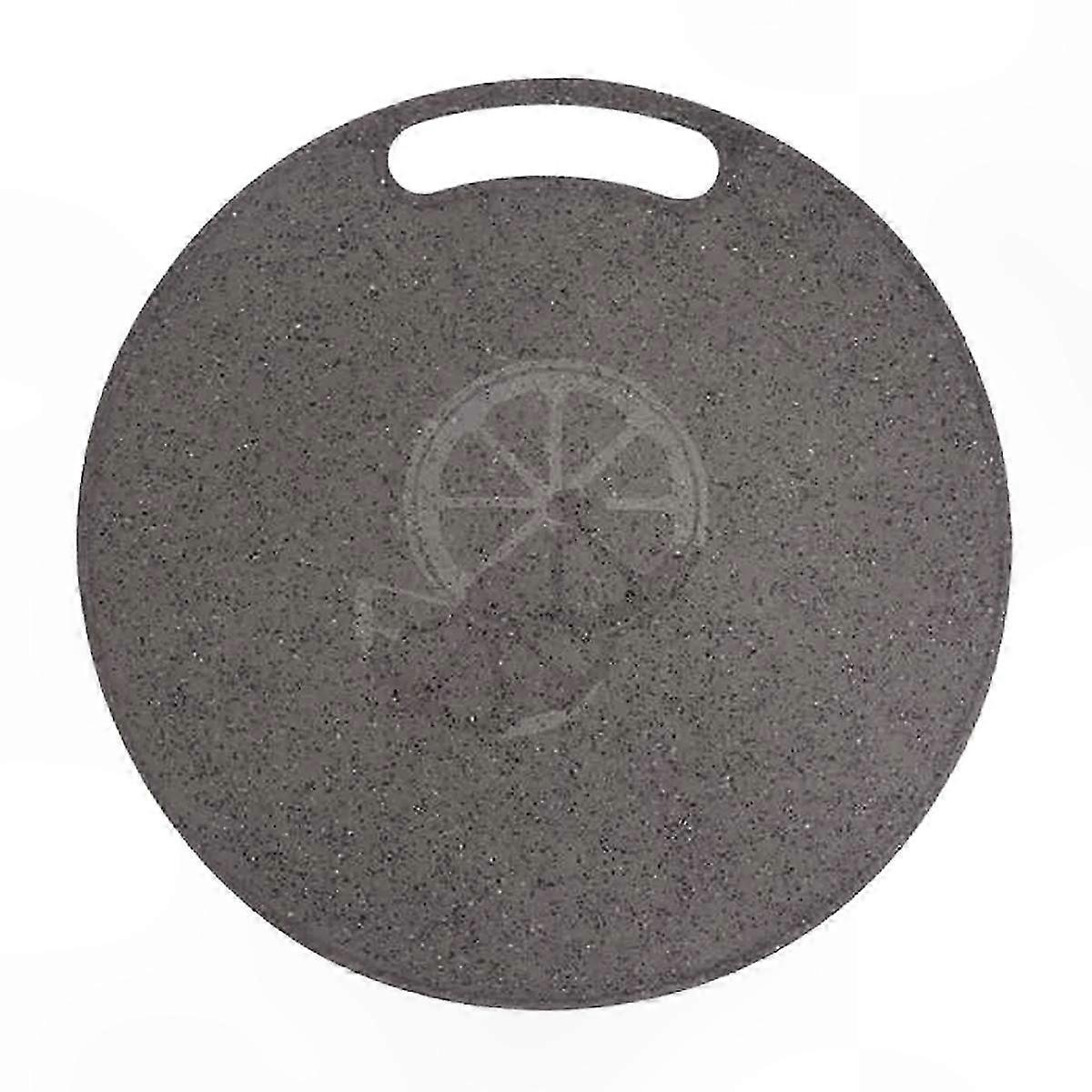 Round Plastic Cutting Board for Kitchen Use, 31cm Baking Preparation Surface