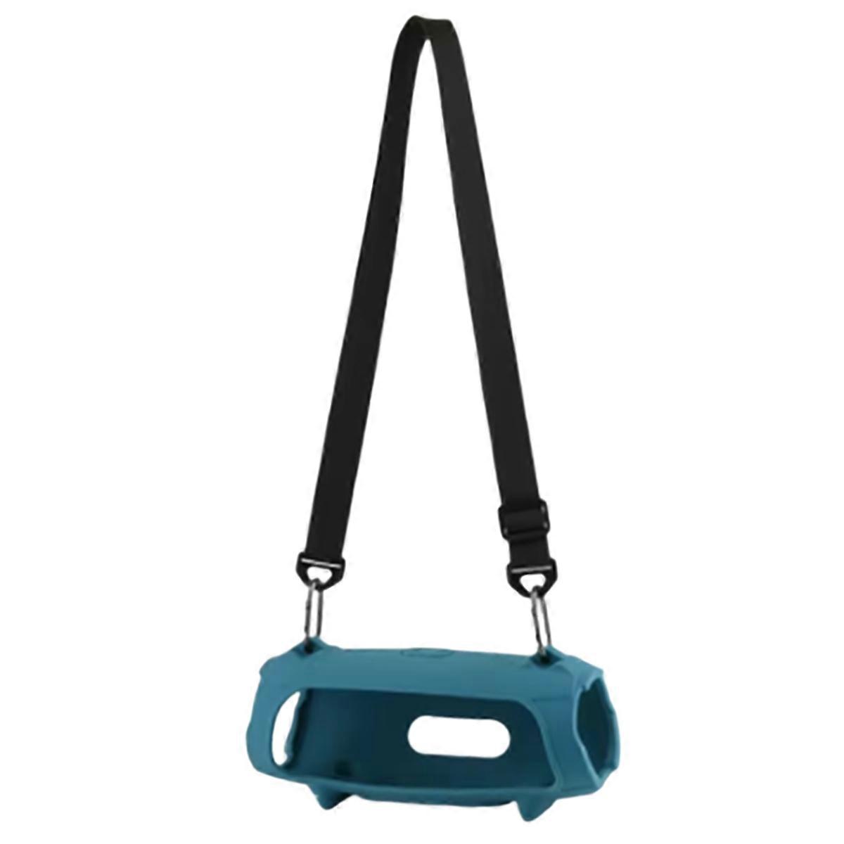 Protective Skin Case with Strap Bluetooth-Compatible Speaker Case for Charge 5 Wi-Fi/Charge 5 Wirel