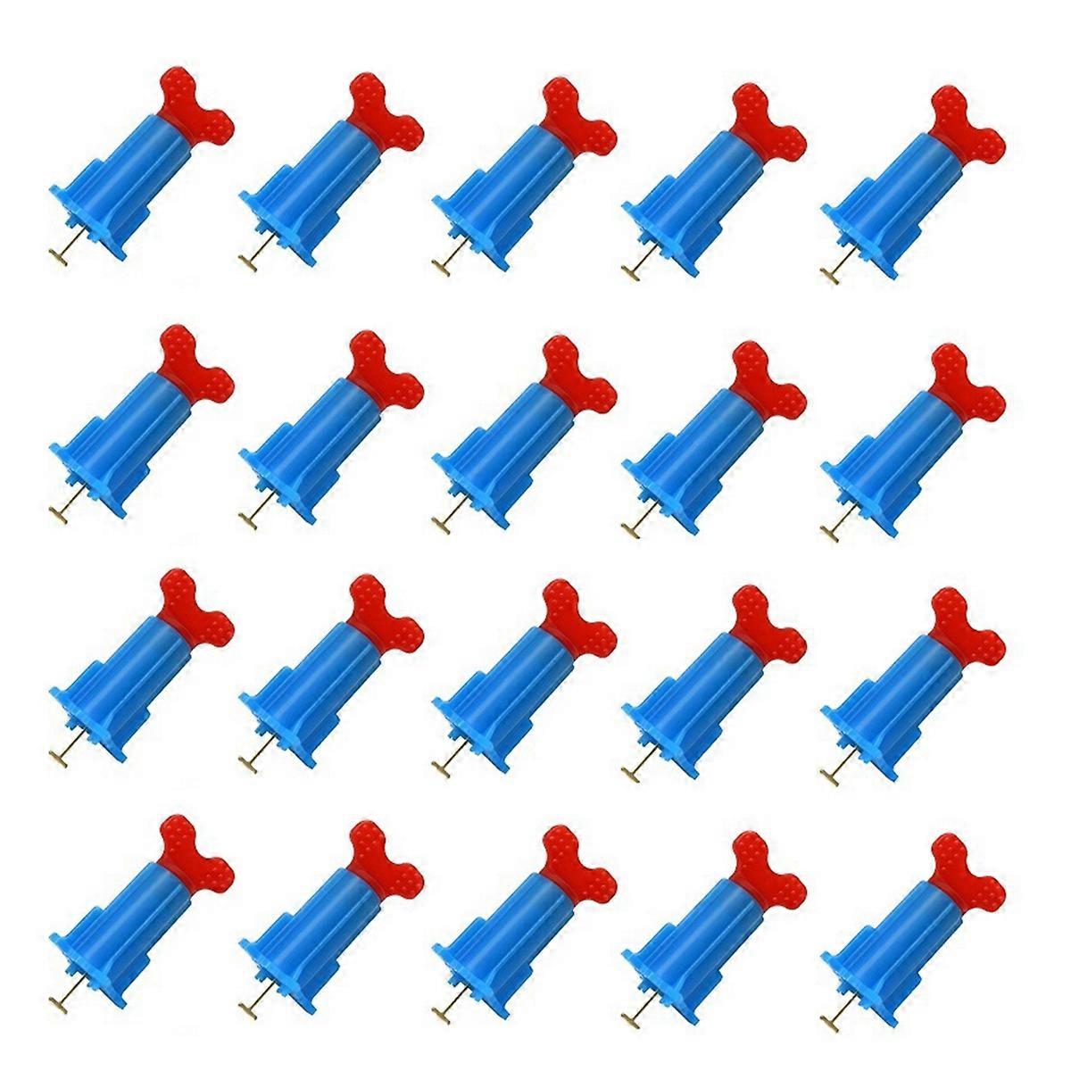 20 Pcs Tile Leveler Spacer Reusable Tools for Wall Floor Tile Adjustment Internal Screw Leveler Tile Tools with T-Pin