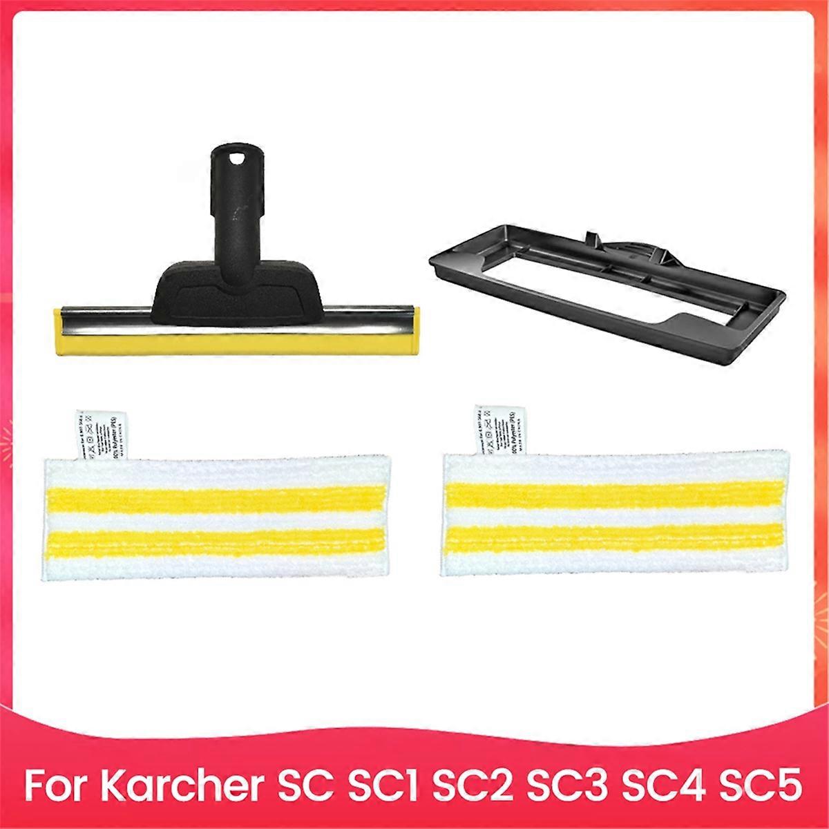 Window Squeegee Nozzle Carpet Glider Steam Mop Cloths for SC1 SC2 SC3 SC4 SC5 Steam Cleaner Replace