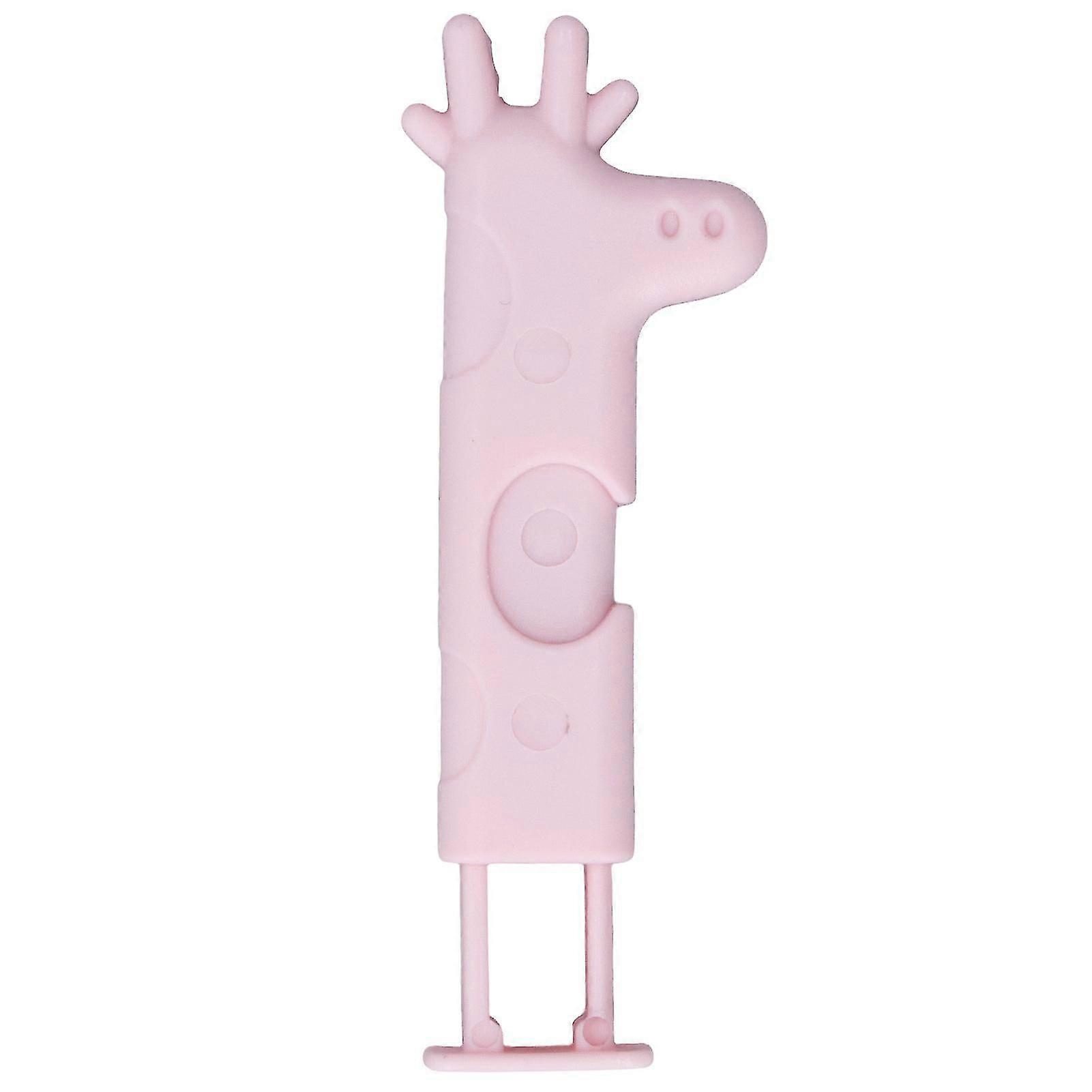 Sealing Clips Strong Clamping Force Moisture-proof Giraffe Design Plastic Bag