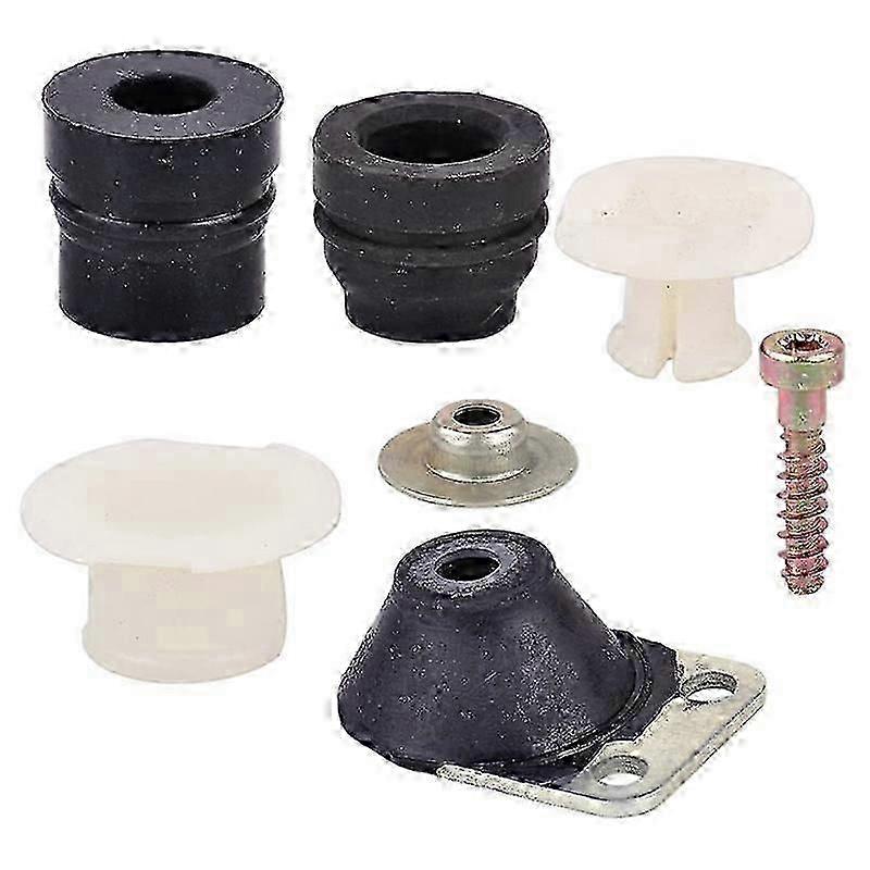 til STIHL MS240 260 024 026 Støddæmper stødabsorberende dækselskrue med jern stødabsorberende gnidning