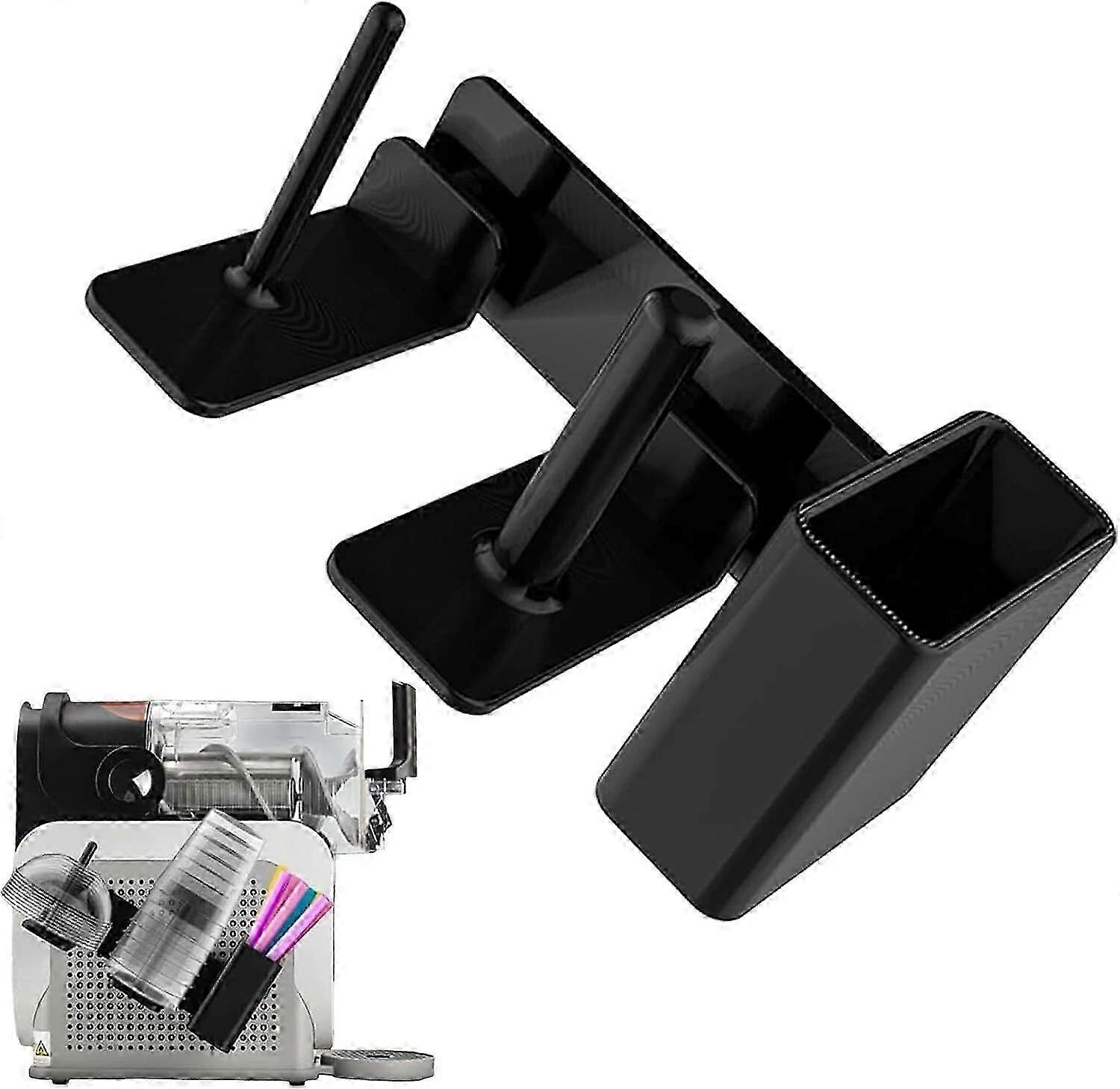 Cup Organizer for Ninja Slushie Machines FS301 & FS300: 3-in-1 Side-Mounted Holder for Cups Lids & S