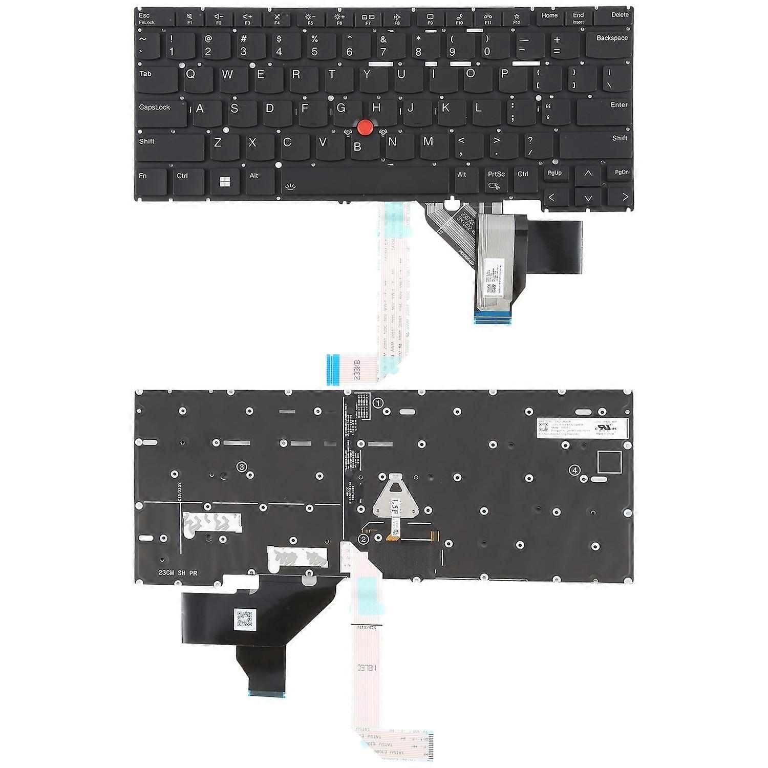 US Keyboard with Pointing for Lenovo Thinkpad X13 Gen 4 For Lenovo Thinkpad X13 Gen 4 X13 Yoga Gen 4