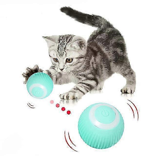 Power Ball 2.0 Automatic Rolling Cat Toy - Interactive Smart Ball for Cats