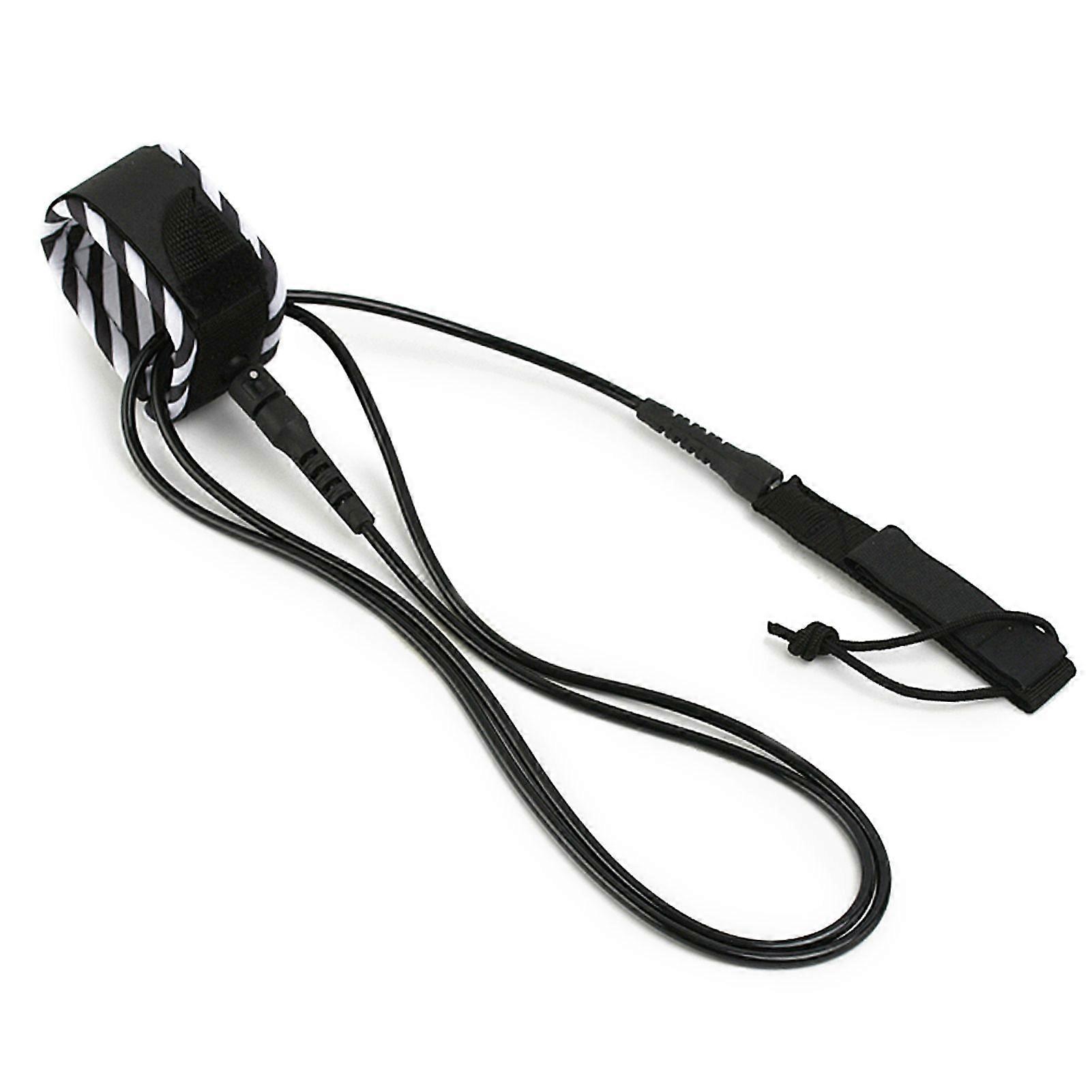 Surf Leash Surfing Surfboard Leash Smooth Steel Swivel Surfing Leg Rope Paddleboard Leash 6FT/8FT/10FT