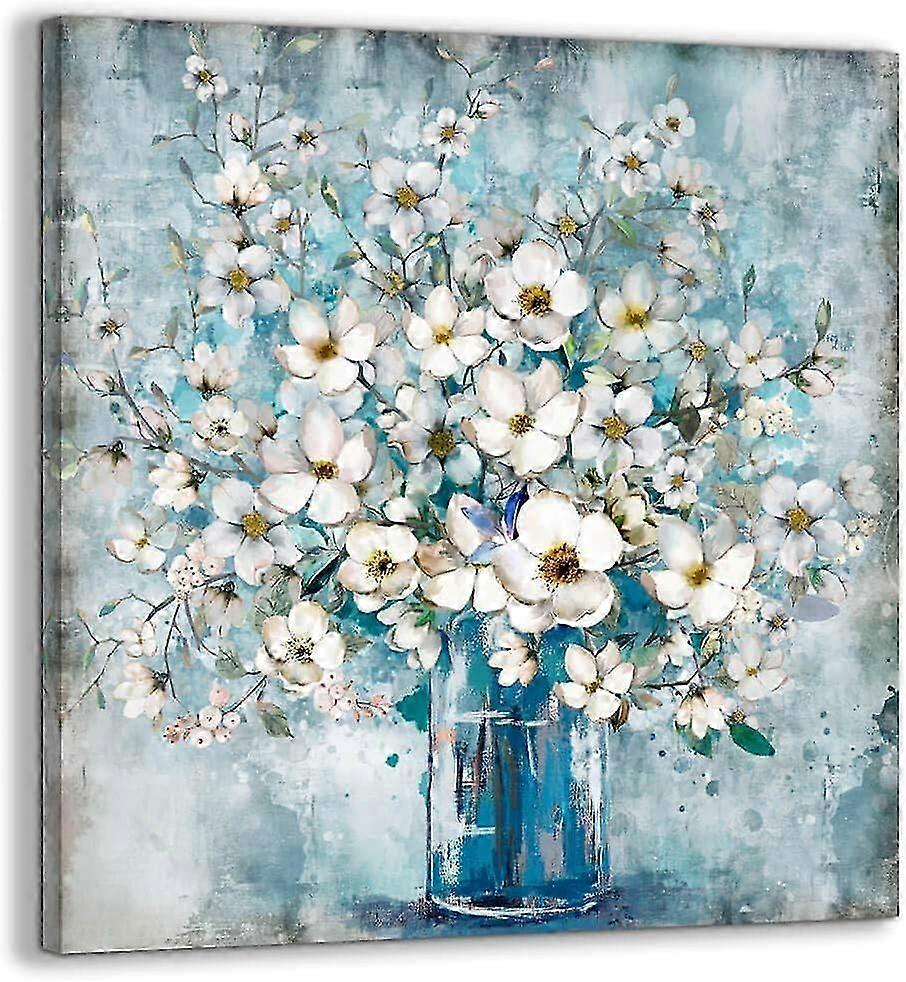 Bathroom Decor Canvas Wall Art Framed Wall Decoration Modern Galler...