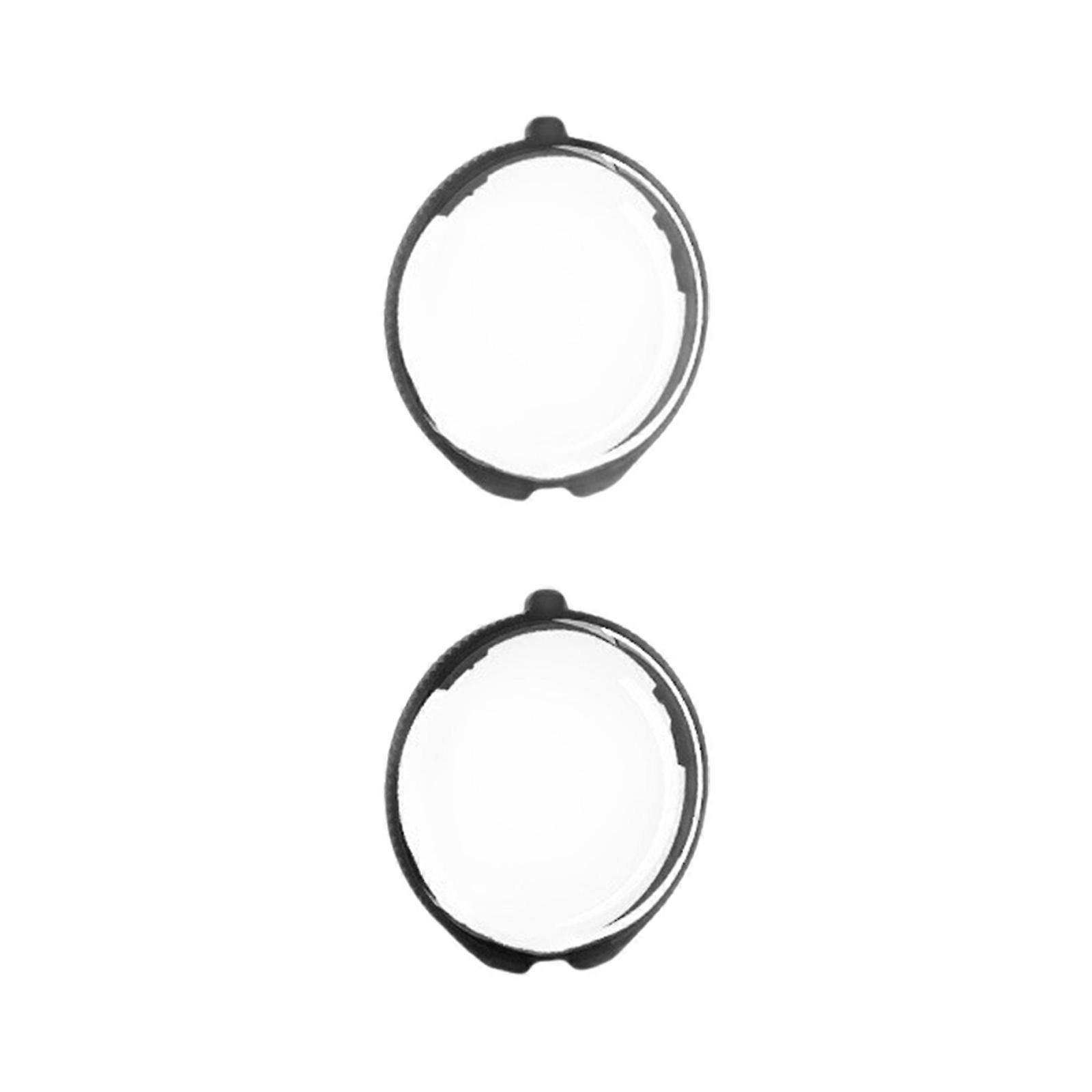 Two Lens Protective Covers for 360 Cameras Fog Resistant Scratchproof Includes Cleaning Accessories for Adventure Use Multicolor