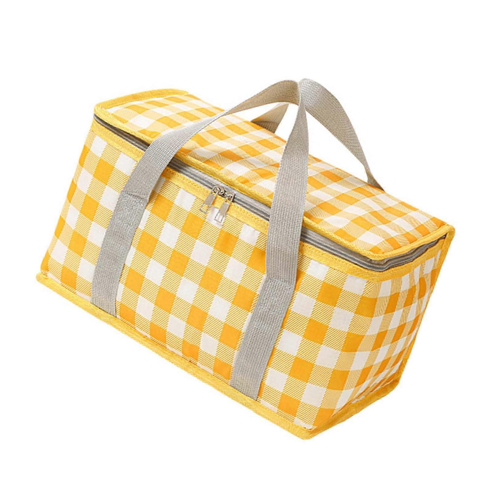 Reusable Beach Cooler Bag Insulated Picnic Cooler 24L Capacity PEVA Lining Drink Carrier