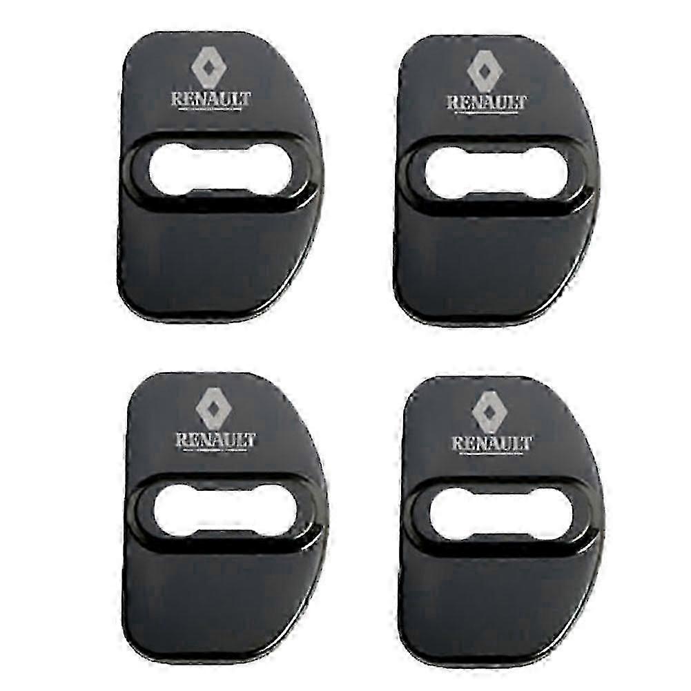 4Pcs κάλυμμα κλειδαριάς πόρτας αυτοκινήτου από ανοξείδωτο χάλυβα για Renault Megane 2 3 - προστασία κατά των γρατσουνιών &; διακόσμηση