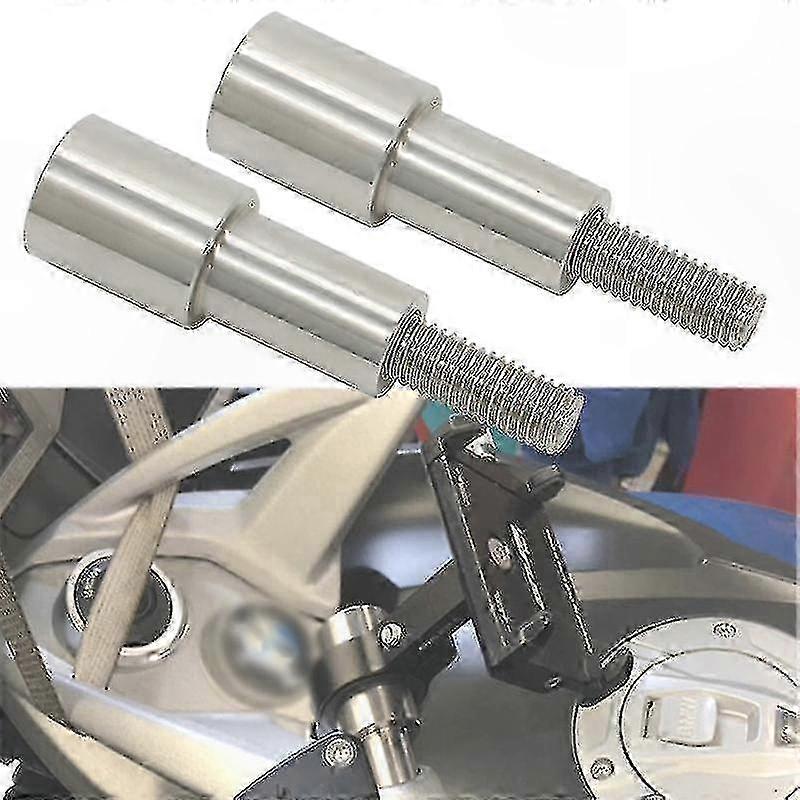 Universal Motorcycle Phone Mount Bracket Extension Rod for GPS Navigation Holder Adapter Fit for Various Models