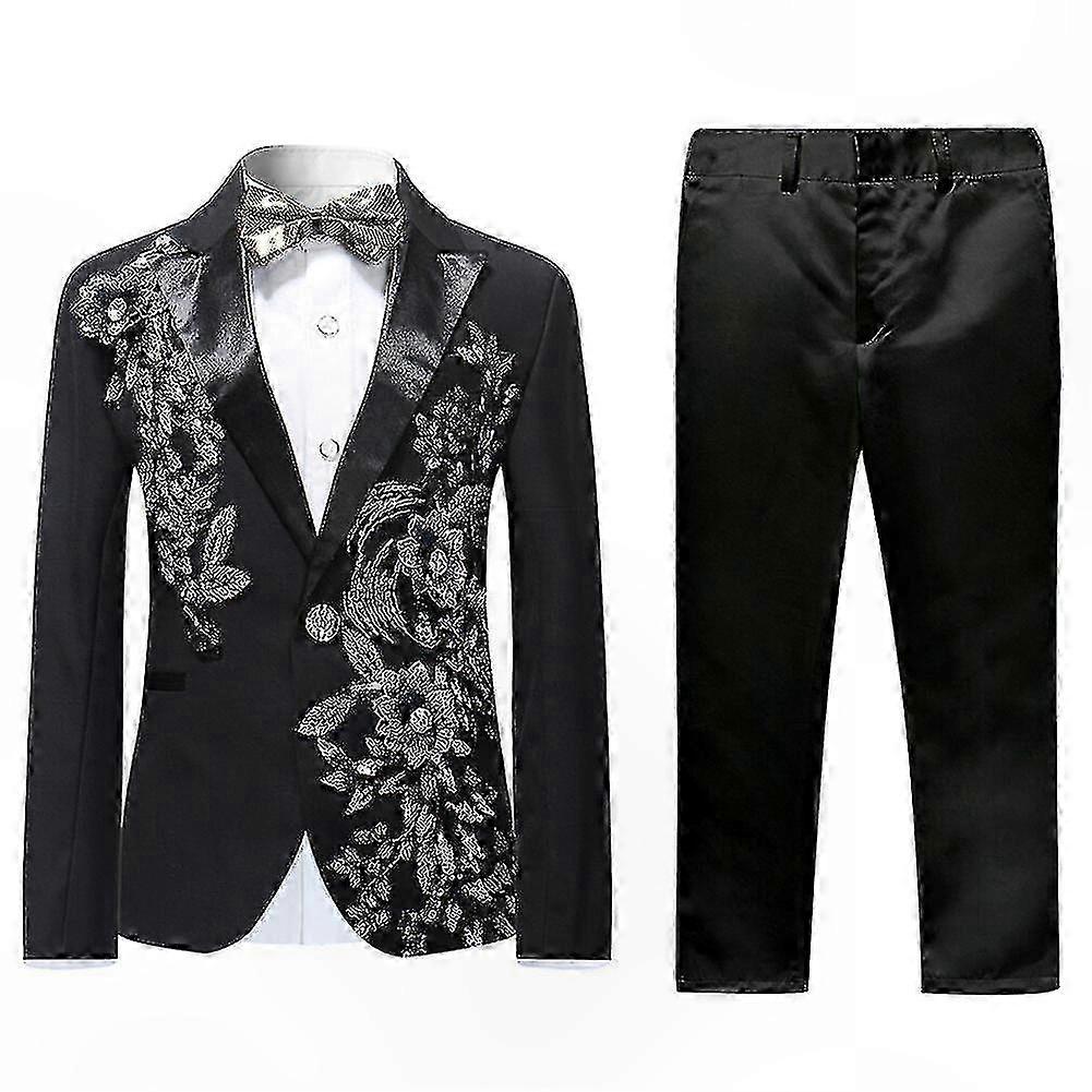 2-Piece Suit Set for Boys: Jacket and Pants Combo