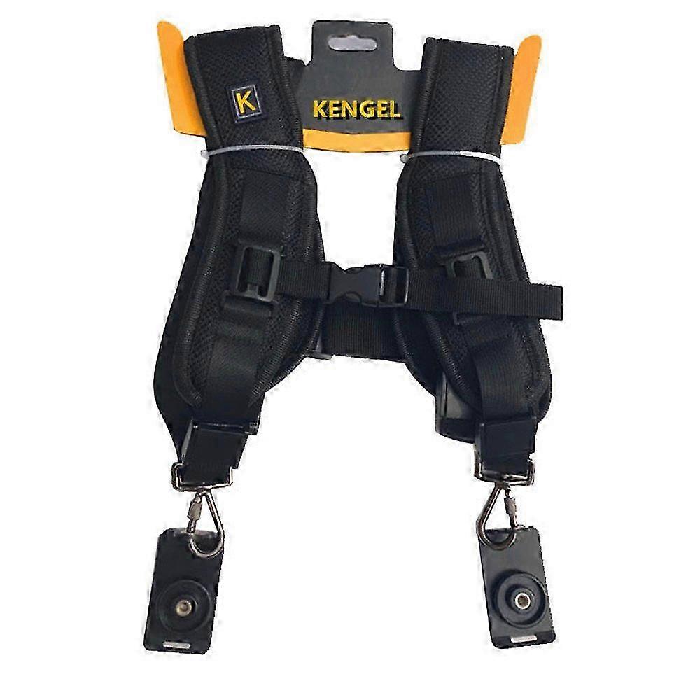 Double-Shoulder Double-Camera Strap for Secure Camera Carrying and Convenient Use 2025