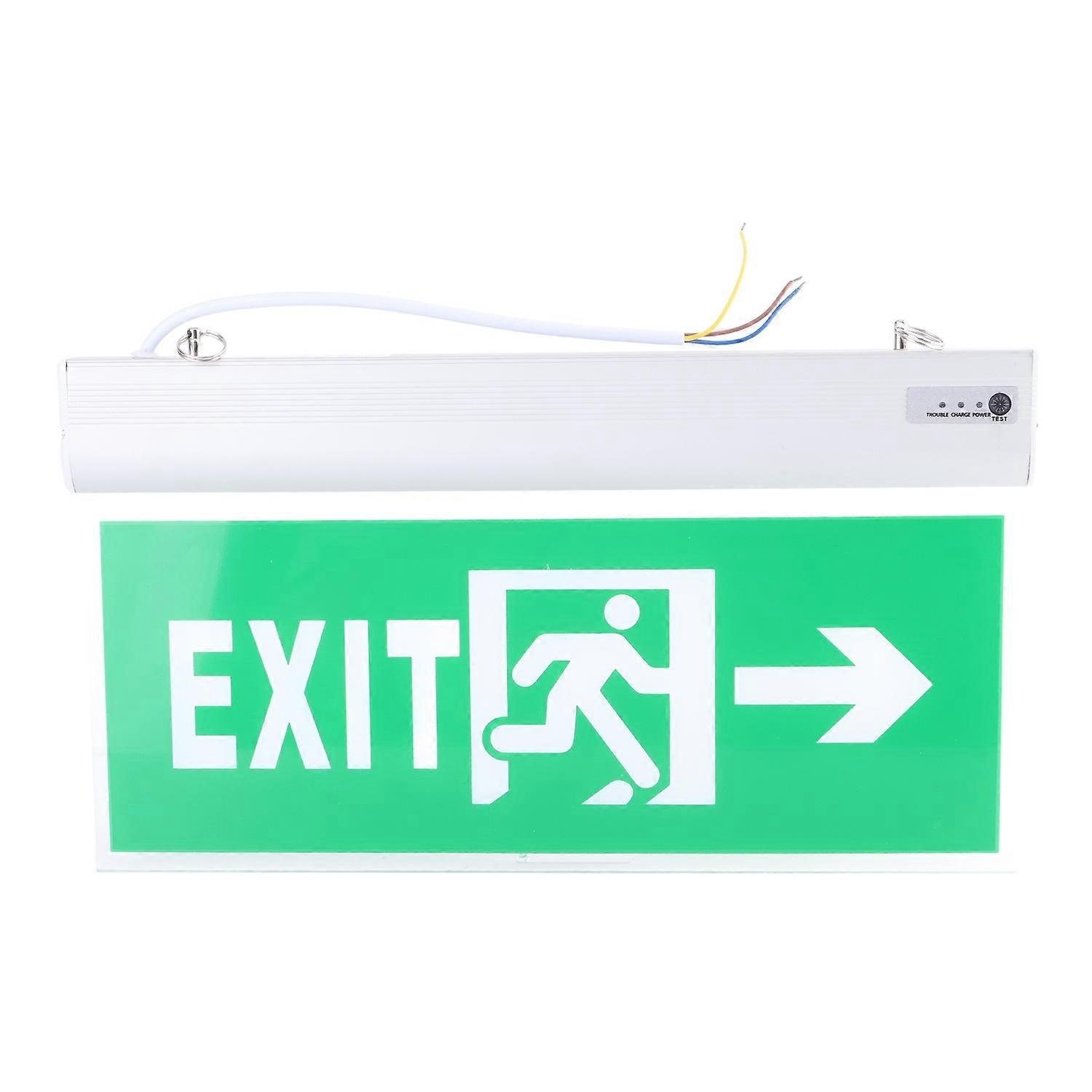Feature:
1. This LED emergency exit light is designed for emergency evacuation, safer and more pract
