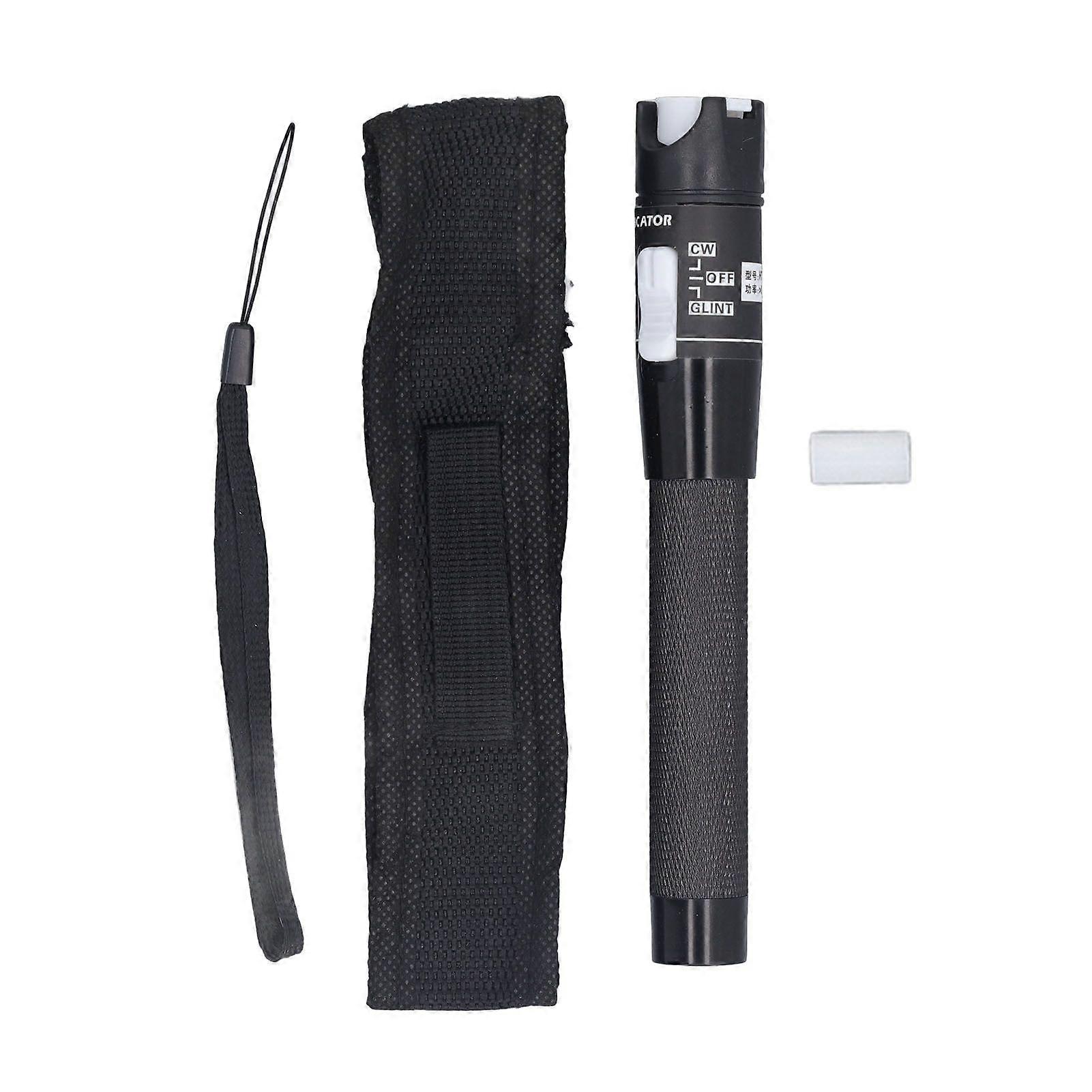 80MW Fiber Optic Test Pen 80km Visible Fault Detector Non Contact Portable Fiber Tester 2.5mm Universal Connector