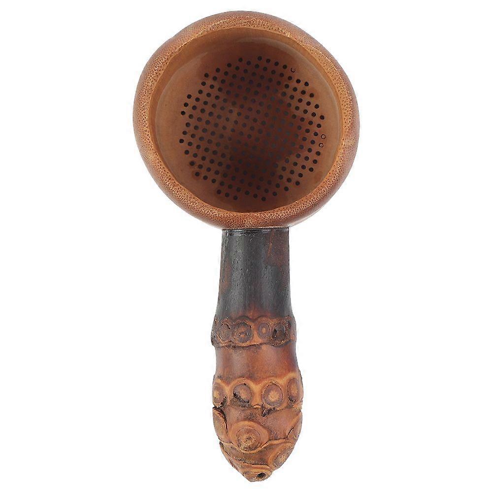 Tea Strainers Natural Bamboo Tea Filter Kitchen Gadget for Tea(Bamboo Root)