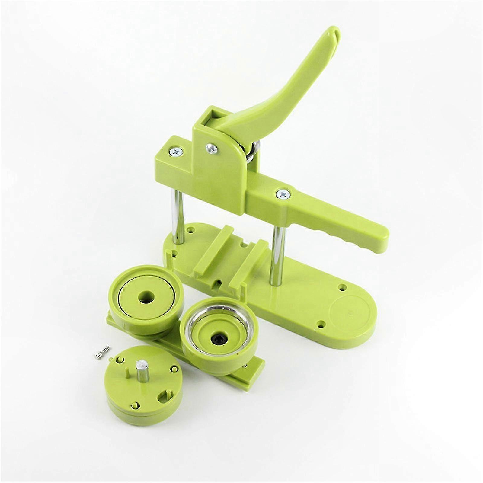 Button Maker Machine for 25/32/37/44 MM Pin Badges with Punch Press Tool