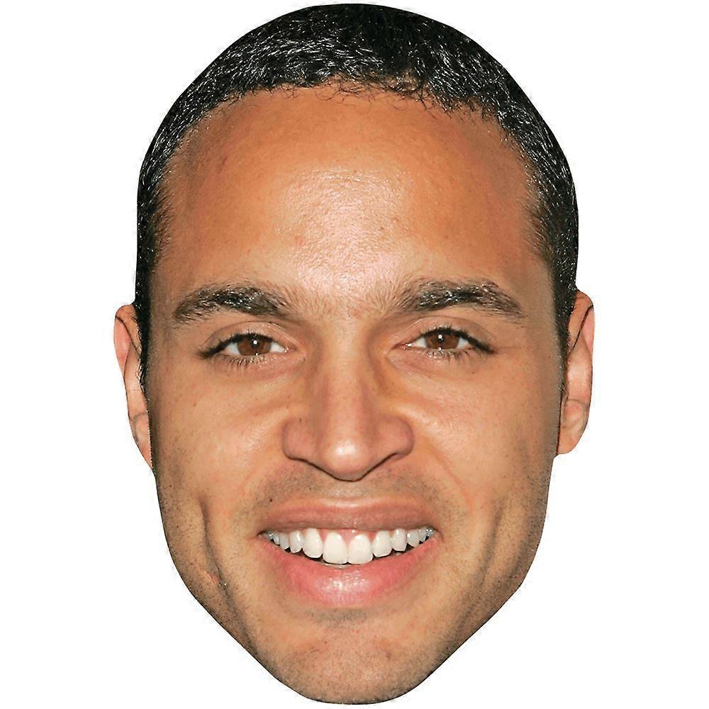Daniel Sunjata (Young) Celebrity Mask, Flat Card Face